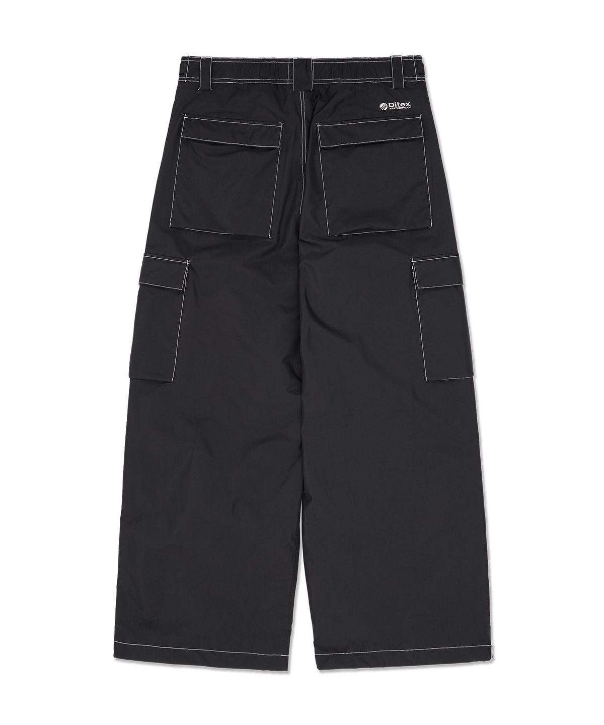디미토(DIMITO) WORKS LINE PANTS (WIDE FIT LV.1) BLACK