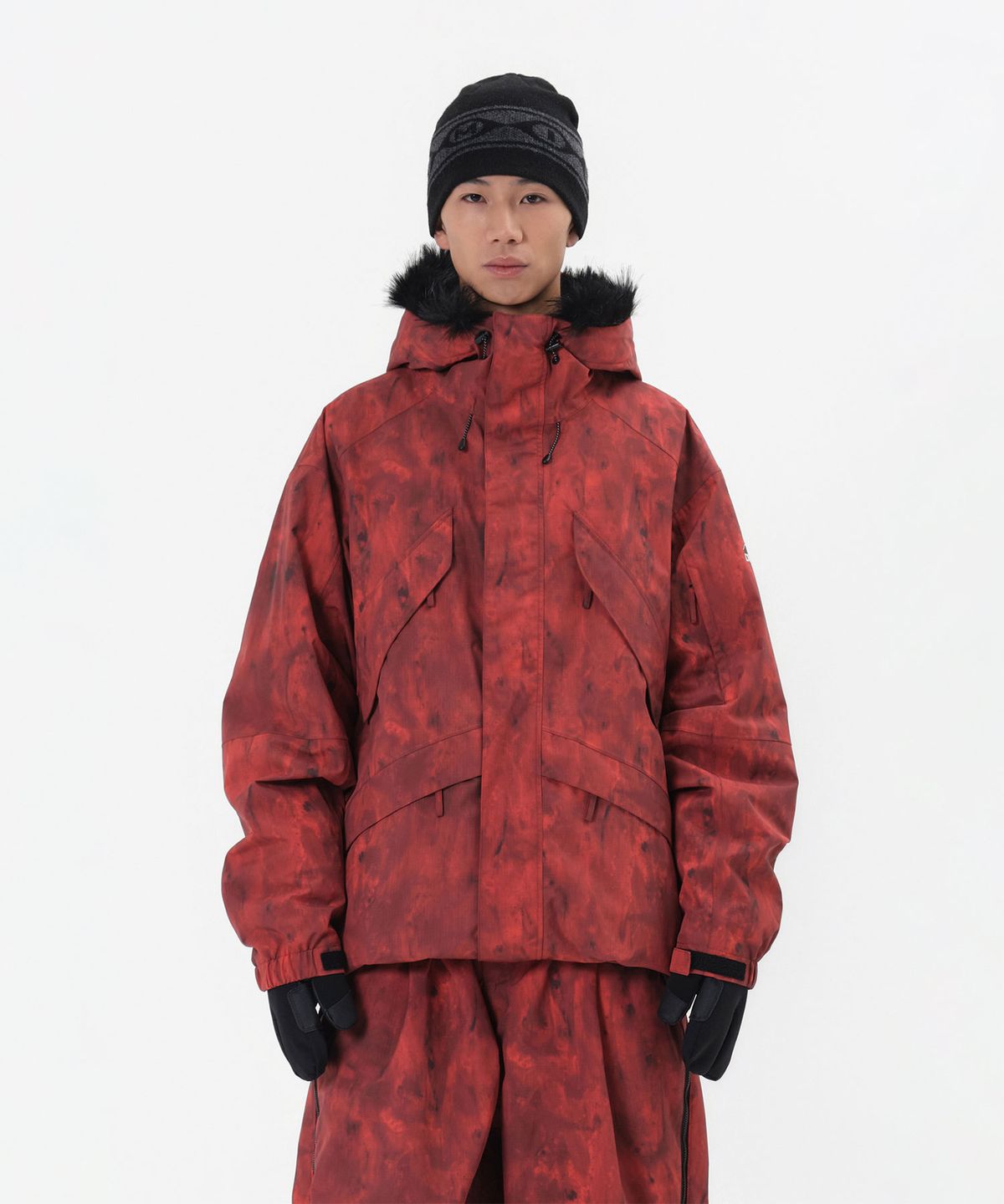 디미토(DIMITO) SHADOW JACKET MARBLE RED