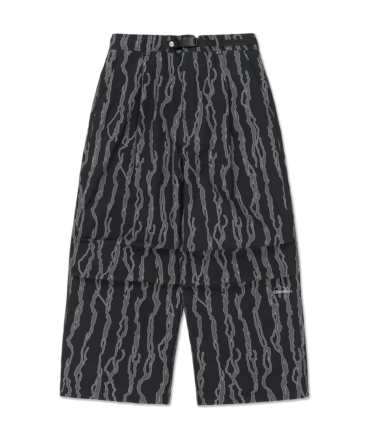 디미토(DIMITO) BASIC WIDE PANTS (WIDE FIT LV.2) HAE MT BLACK