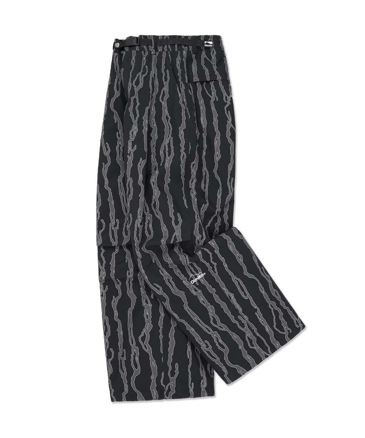 디미토(DIMITO) BASIC WIDE PANTS (WIDE FIT LV.2) HAE MT BLACK