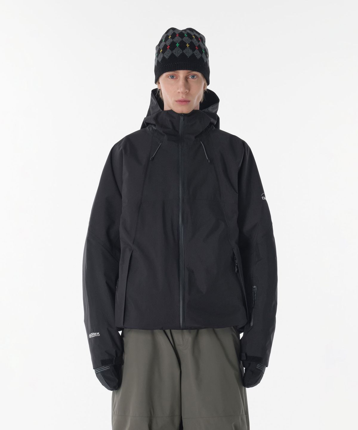 디미토(DIMITO) 25 QUASAR FULL ZIP JACKET BLACK