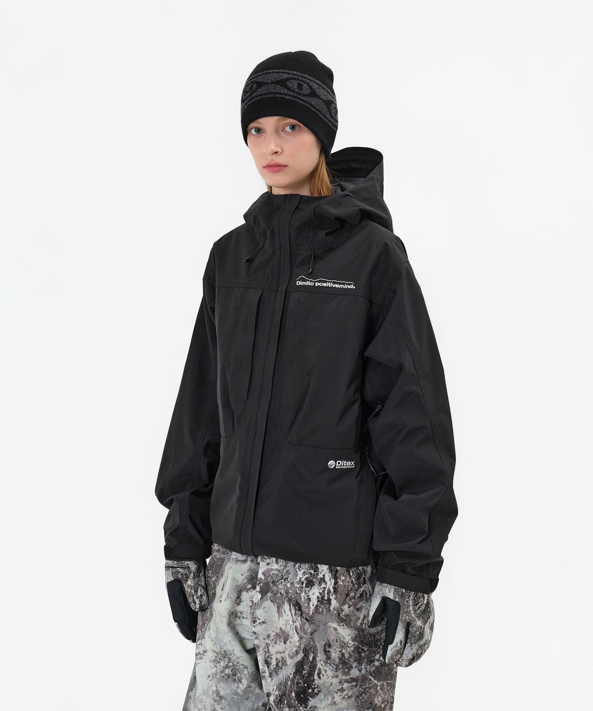 디미토(DIMITO) MT 3L JACKET BLACK