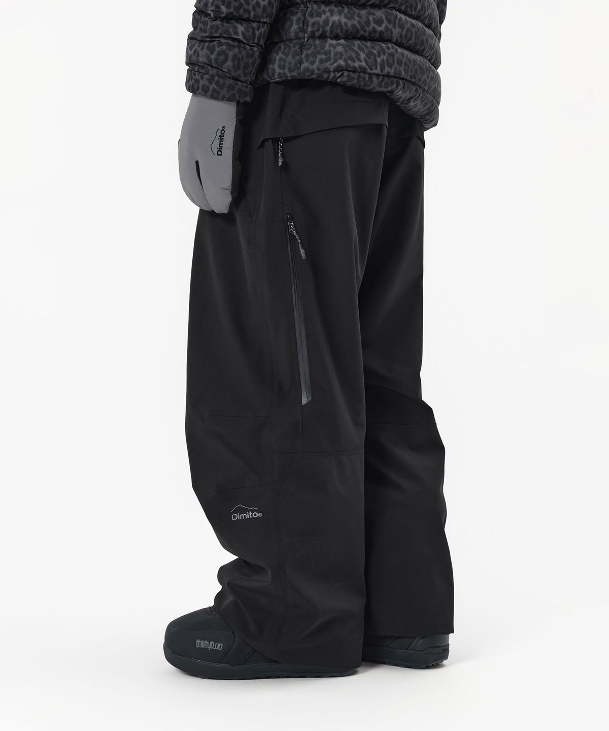디미토(DIMITO) 25 NEO 2L PANTS (WIDE FIT LV.1) BLACK