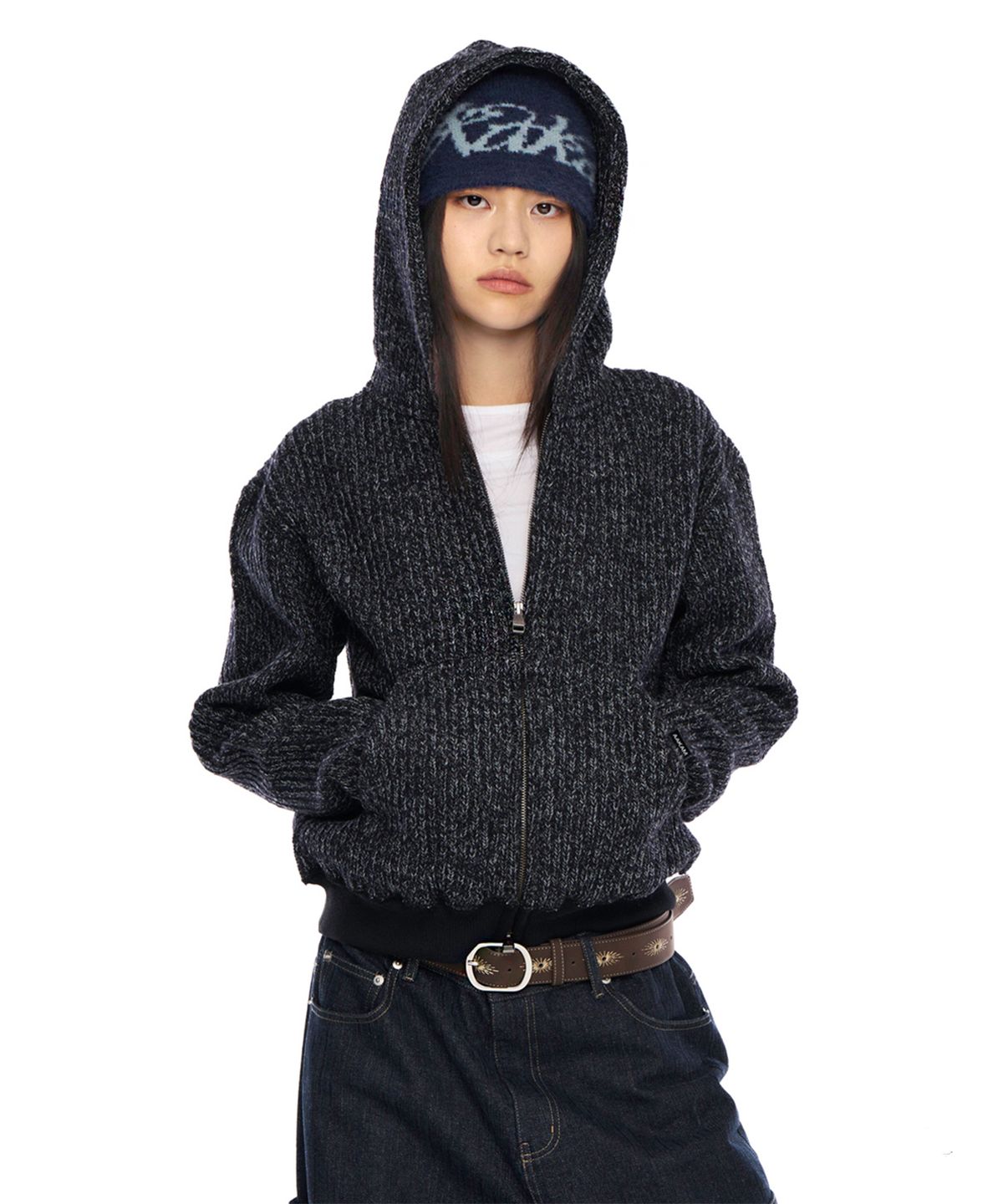 아캄(AAKAM) Fuzzy Beanie (Blue)