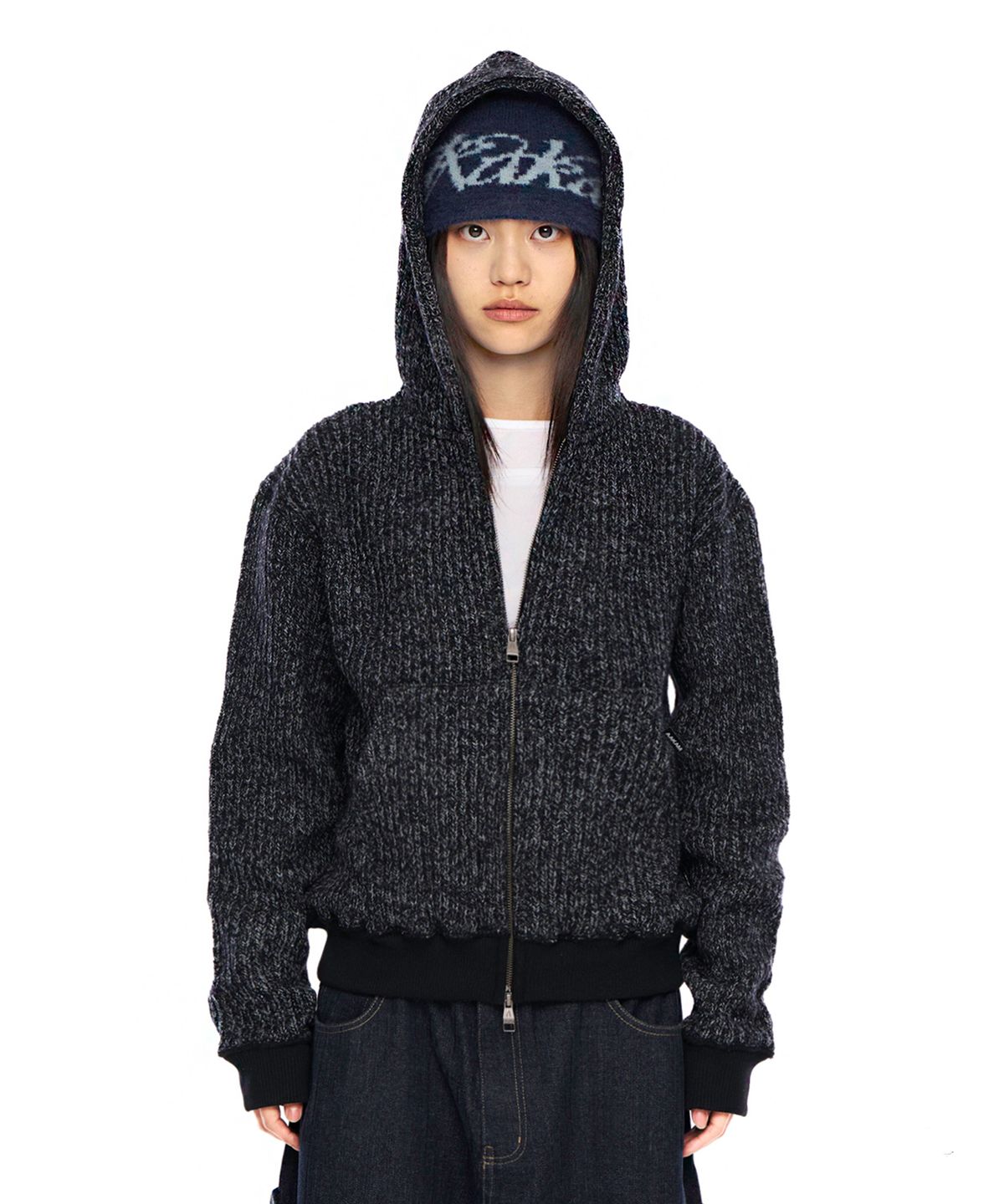 아캄(AAKAM) Fuzzy Beanie (Blue)