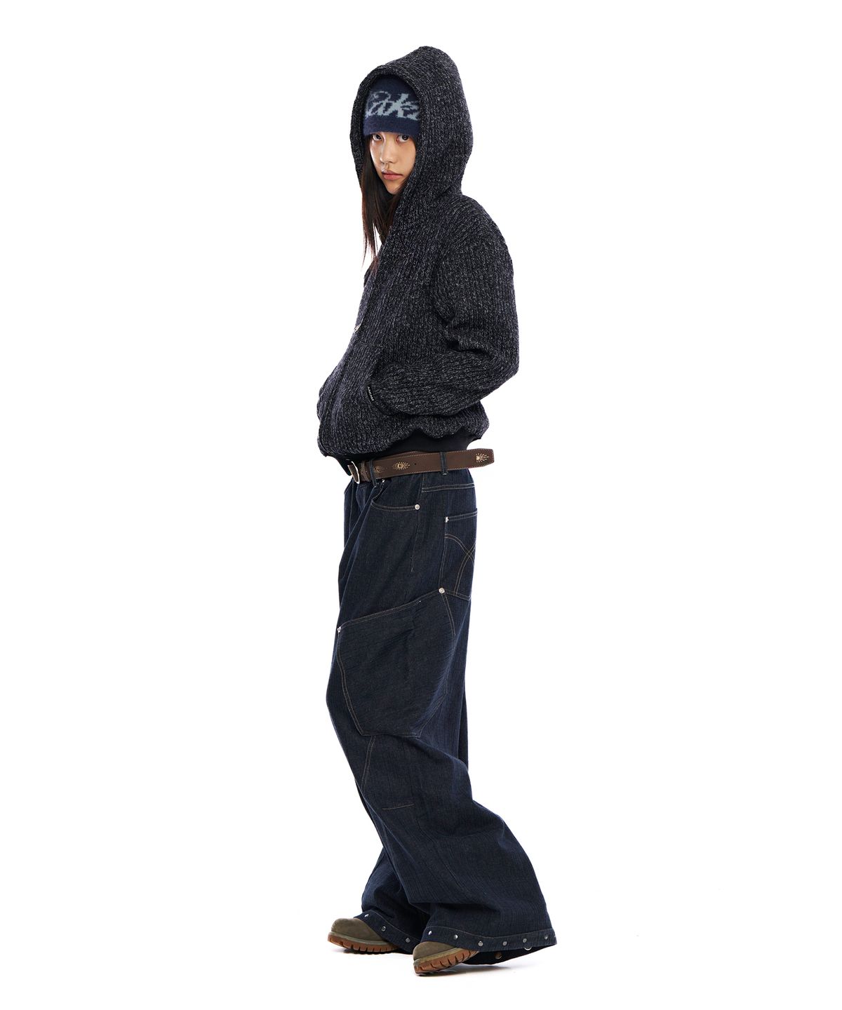 아캄(AAKAM) Fuzzy Beanie (Blue)