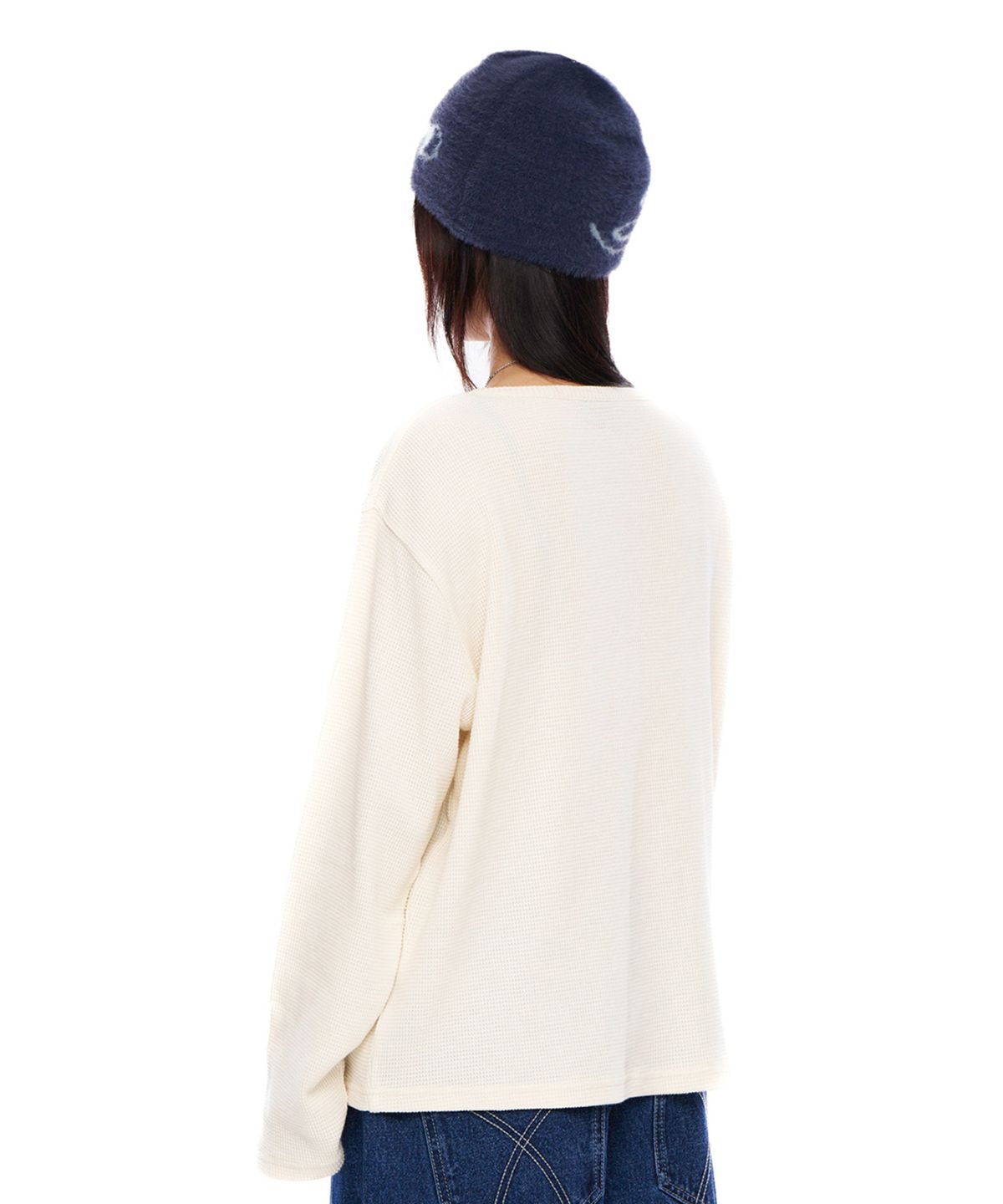 아캄(AAKAM) Fuzzy Beanie (Blue)
