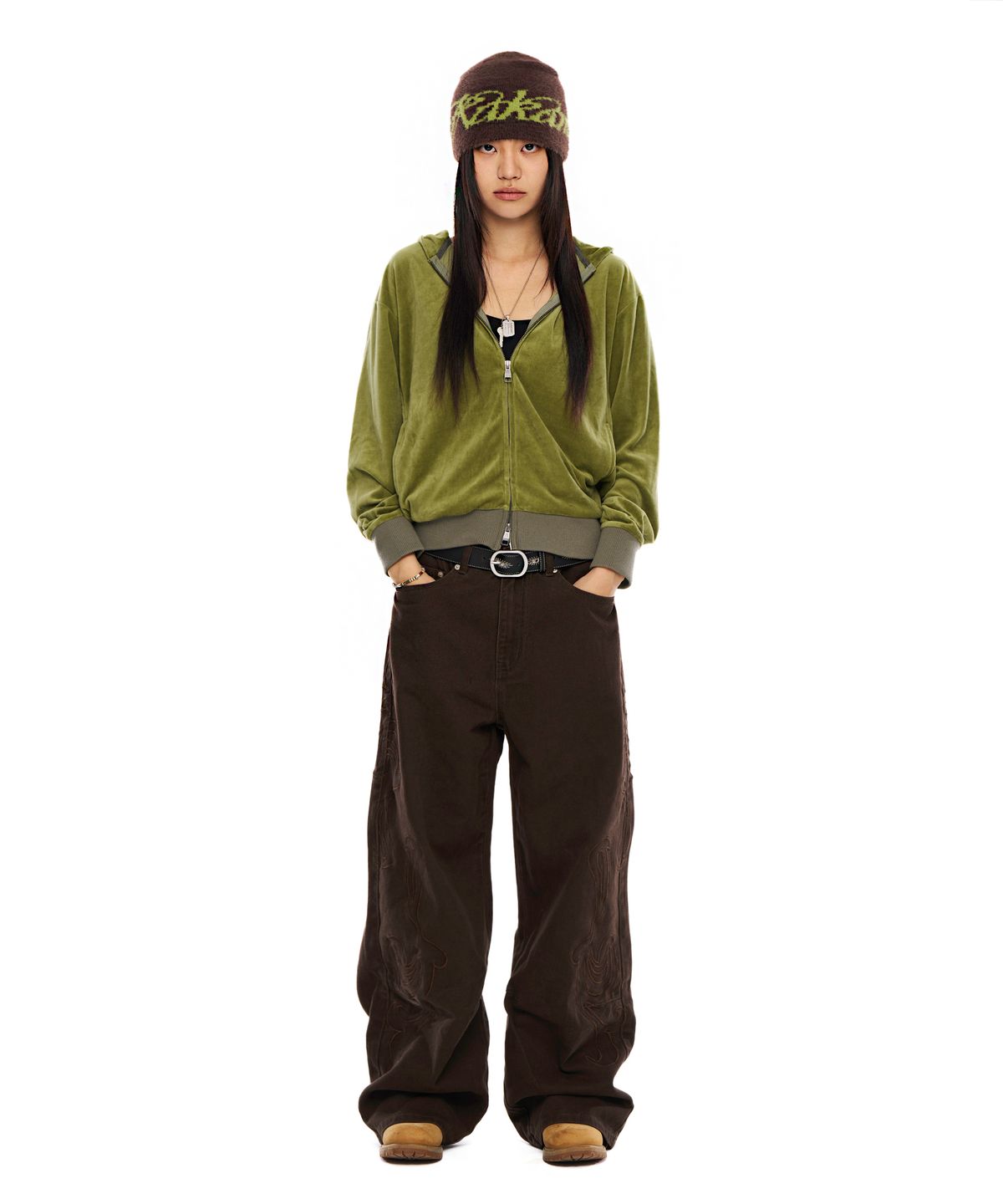 아캄(AAKAM) Fuzzy Beanie (Brown)