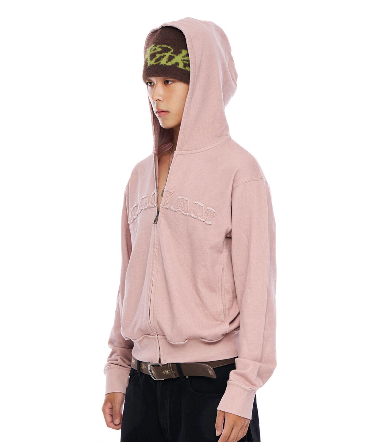 아캄(AAKAM) Fuzzy Beanie (Brown)