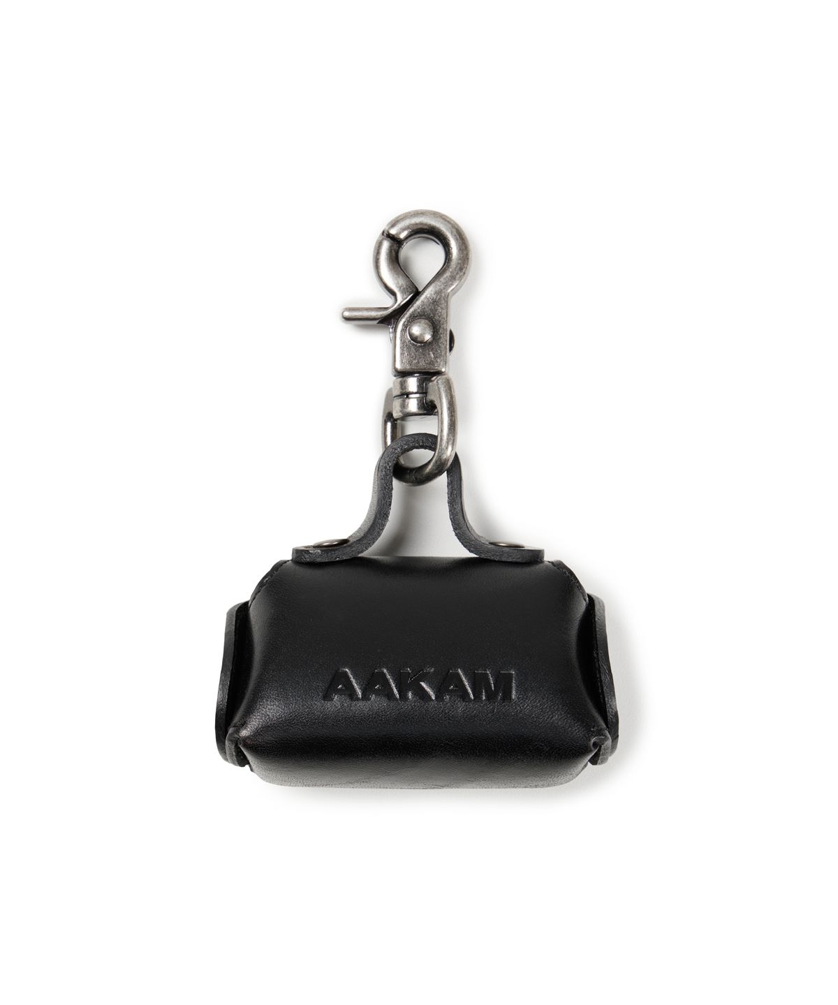 아캄(AAKAM) Studded Leather PODS Case (Black)
