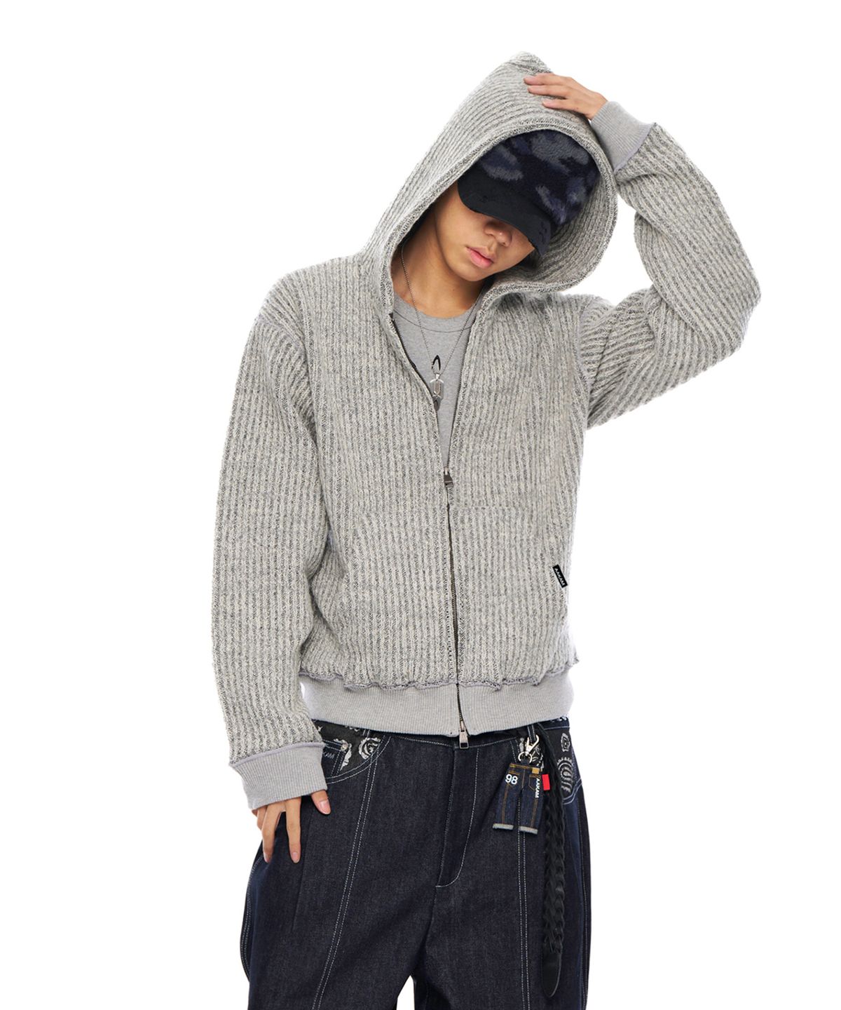 아캄(AAKAM) 98 Denim Keyring (Blue)