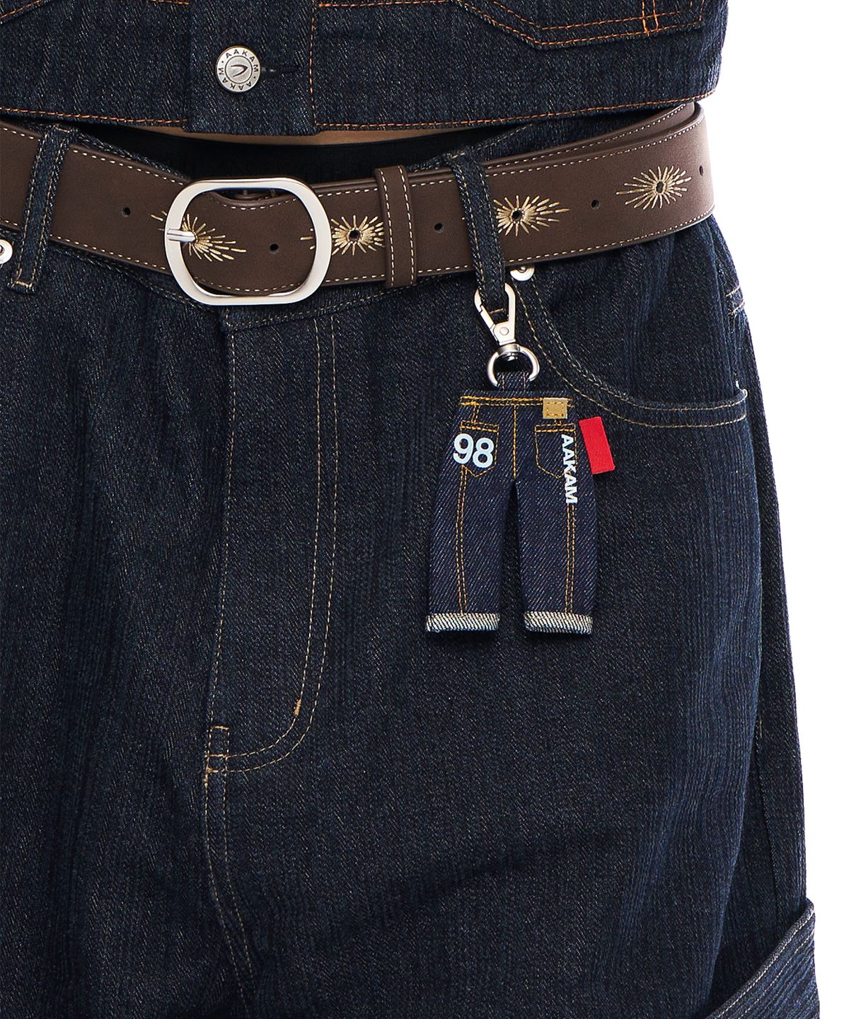 아캄(AAKAM) 98 Denim Keyring (Blue)