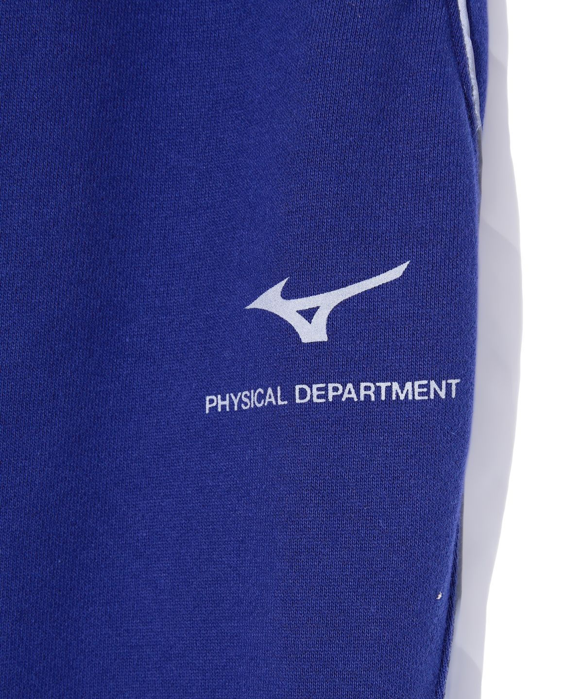 피지컬 디파트먼트(PHYSICAL DEPARTMENT) 피뎁트 X 미즈노 파이핑 스웻팬츠 블루