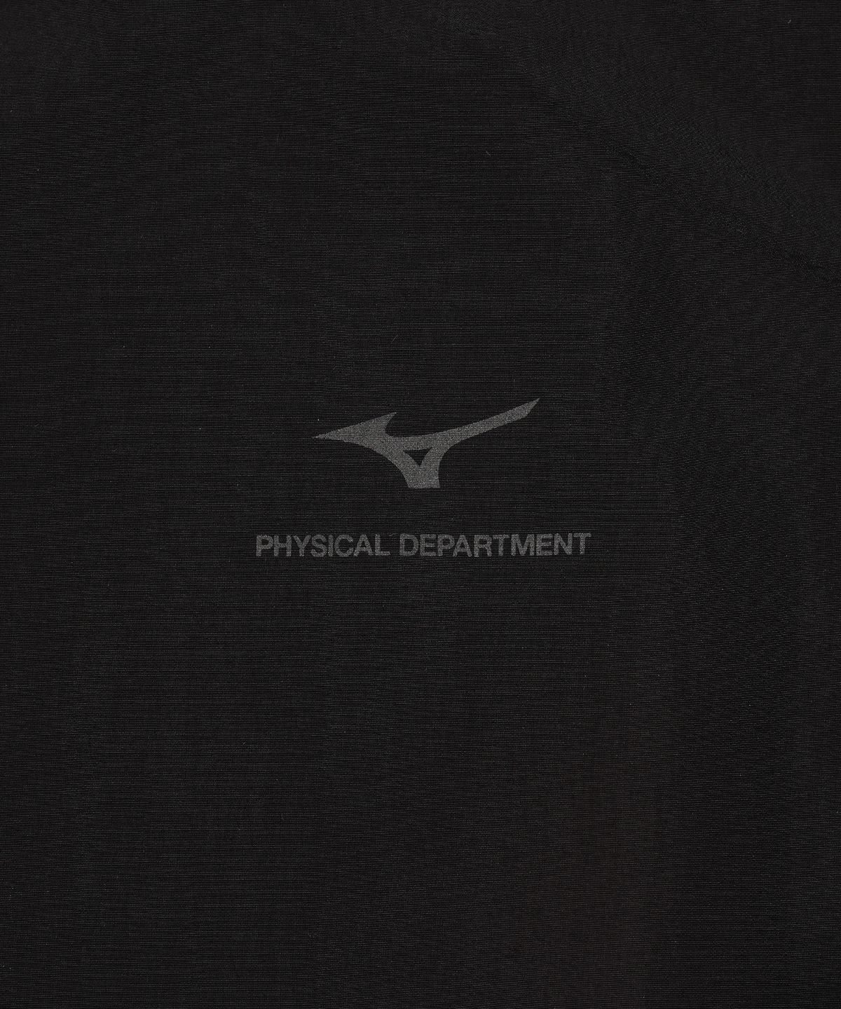 피지컬 디파트먼트(PHYSICAL DEPARTMENT) 피뎁트 X 미즈노 파이핑 나일론 저지 블랙