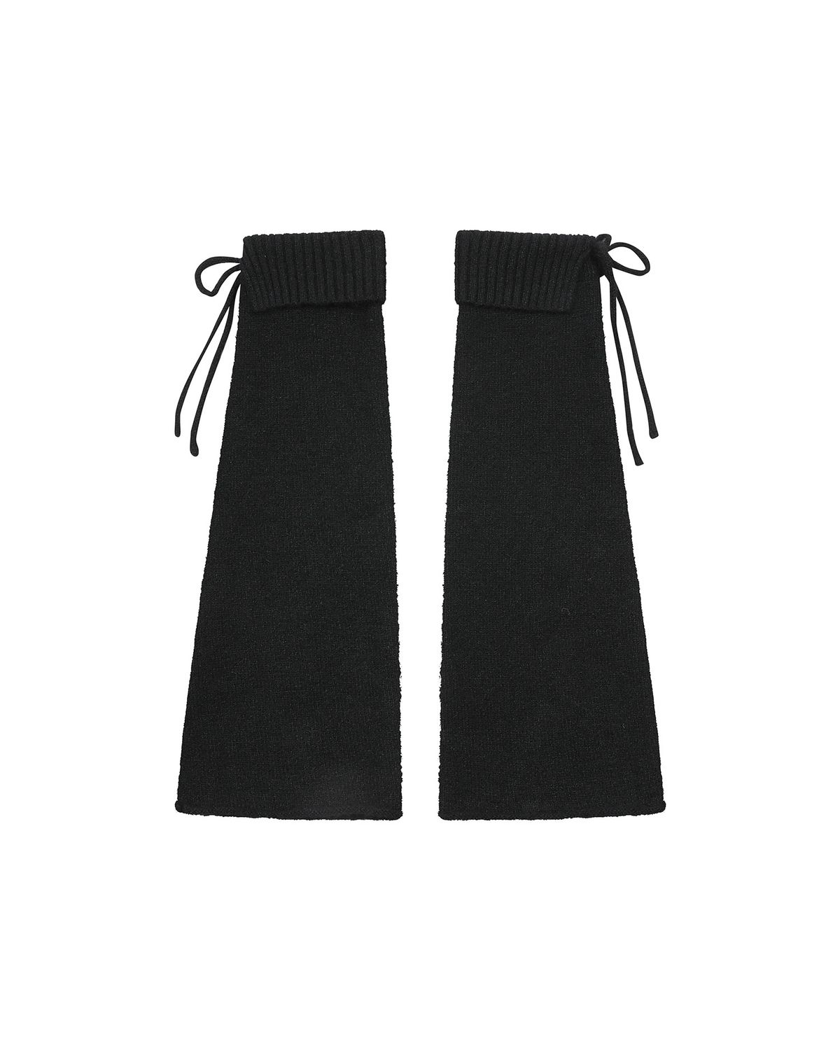 미세키서울(MISEKI SEOUL) Drawstring leg warmer BLACK