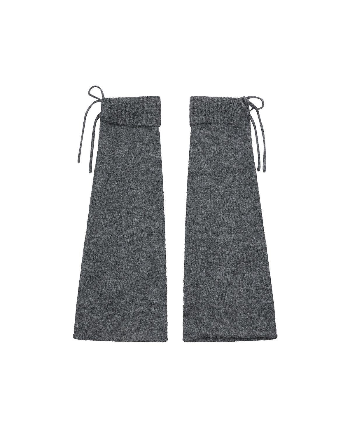 미세키서울(MISEKI SEOUL) Drawstring leg warmer CHARCOAL