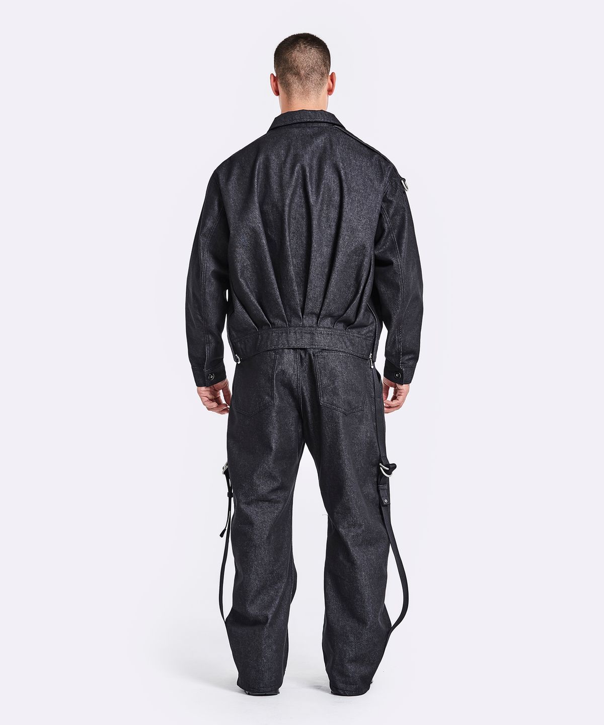51퍼센트(51PERCENT) Cargo denim jacket - Black
