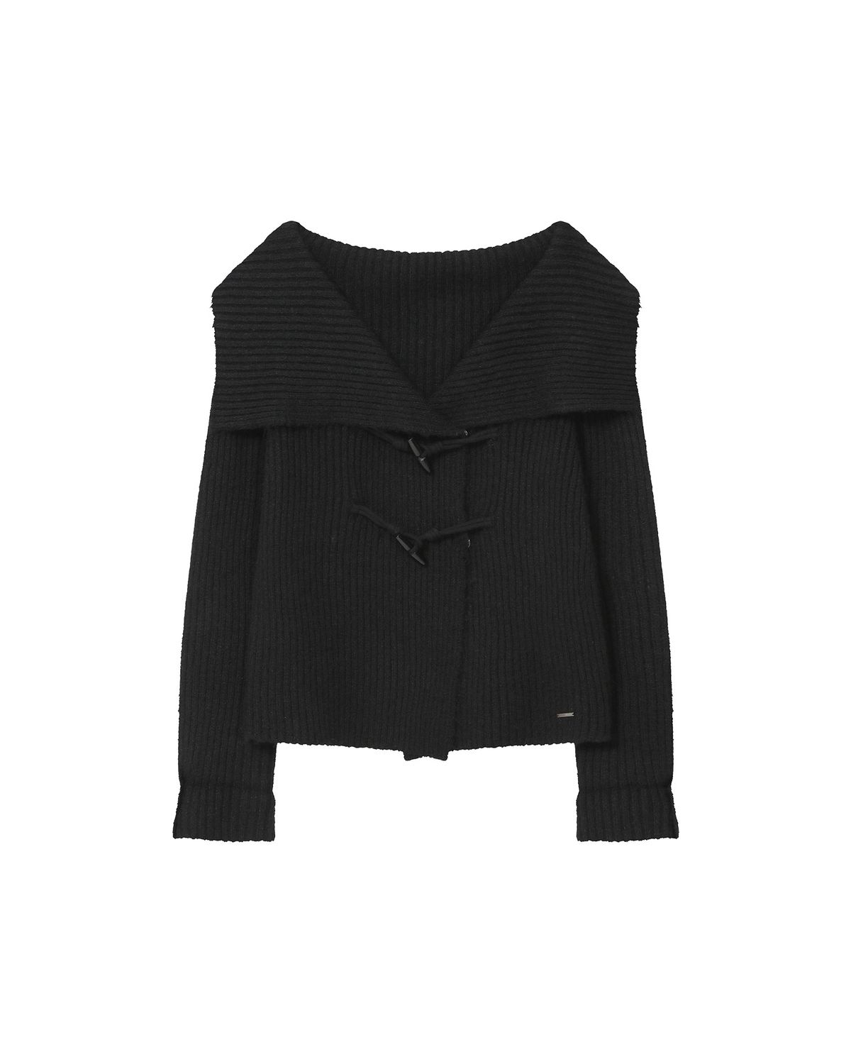 미세키서울(MISEKI SEOUL) Toggle knit cardigan BLACK