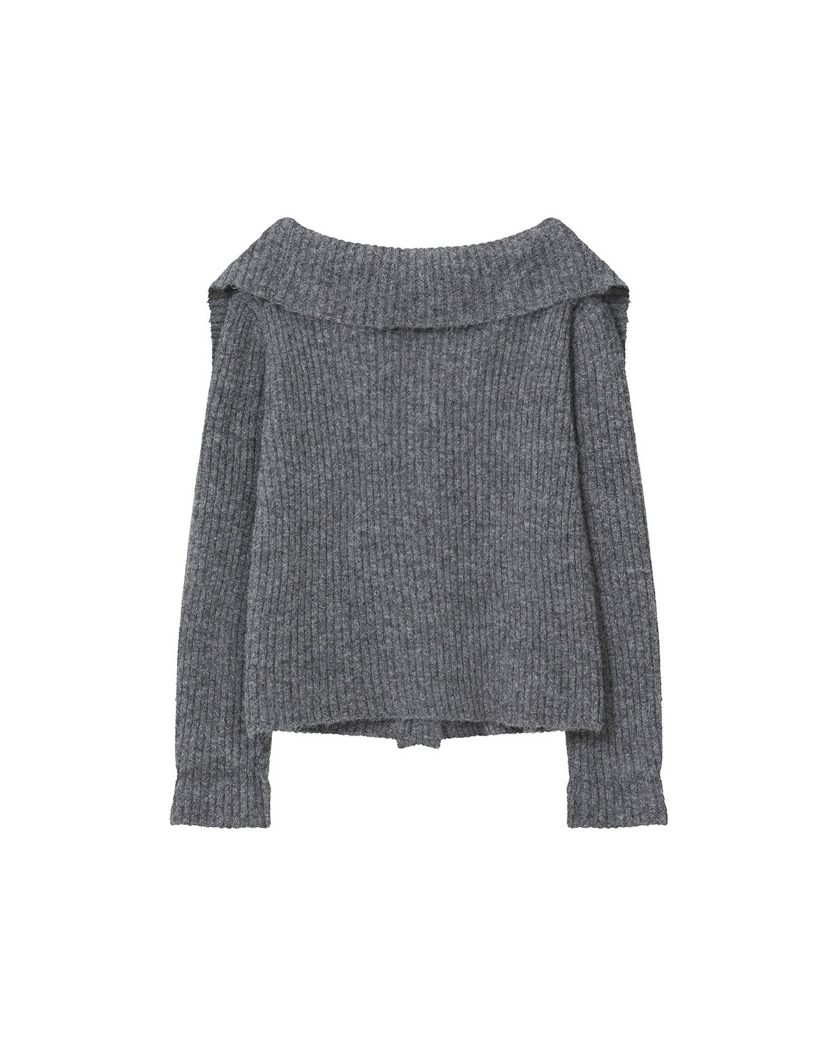 미세키서울(MISEKI SEOUL) Toggle knit cardigan CHARCOAL