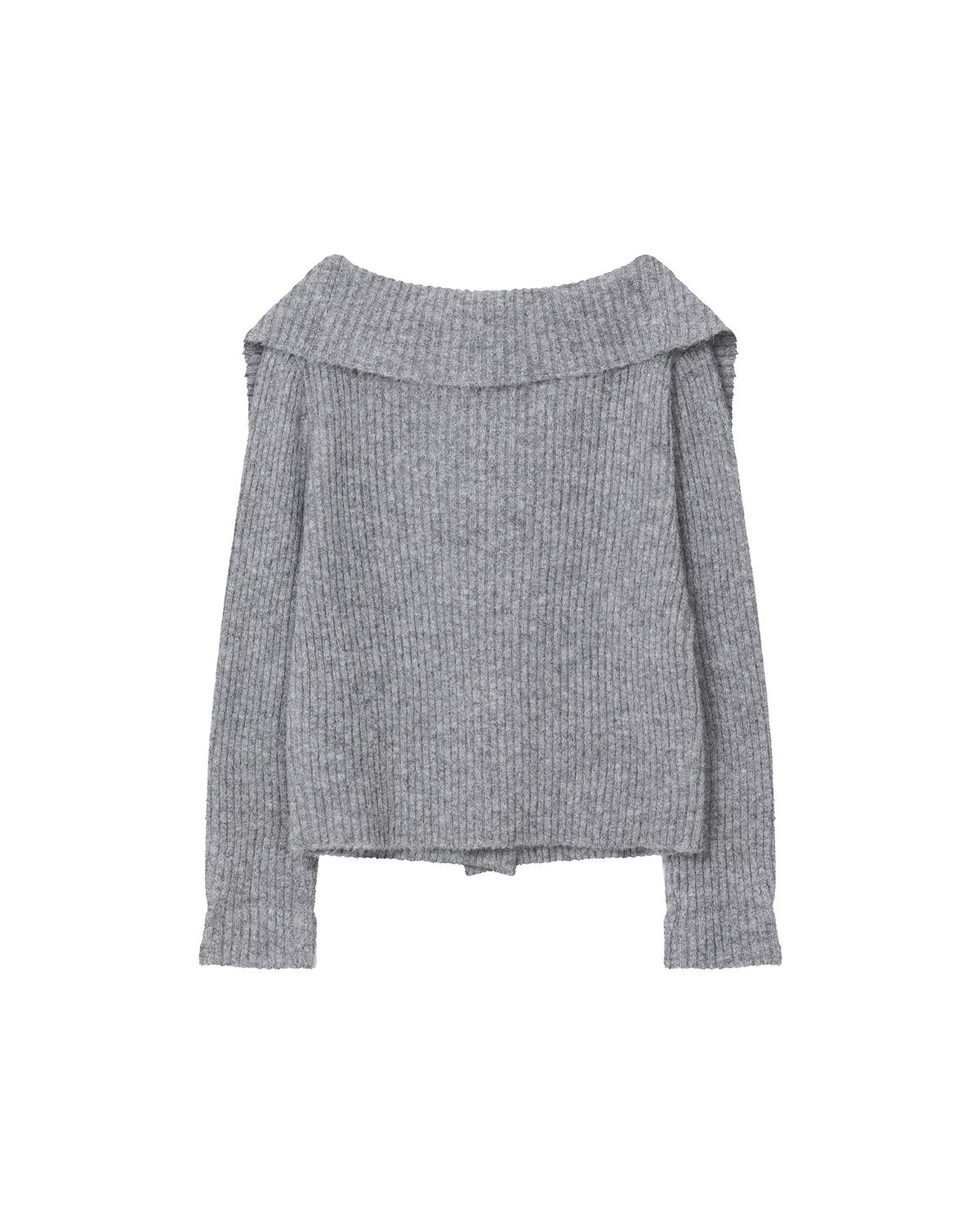미세키서울(MISEKI SEOUL) Toggle knit cardigan GREY