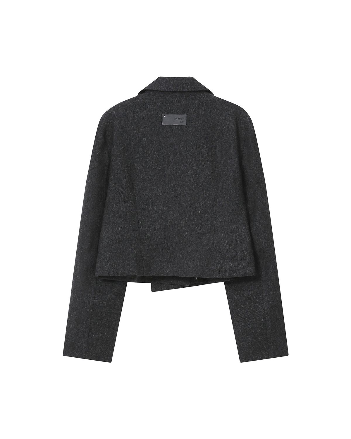 미세키서울(MISEKI SEOUL) Wabi Round collar double jacket CHARCOAL