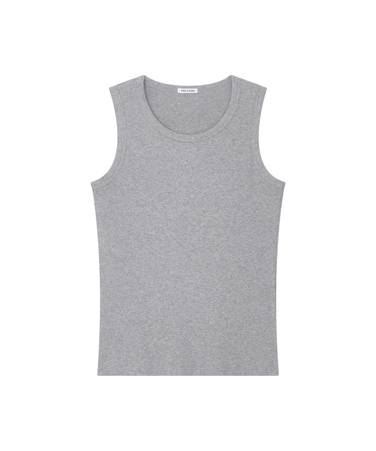 피알씨에스에스(PRCSS) Basic Logo Sleeveless - Melange Grey