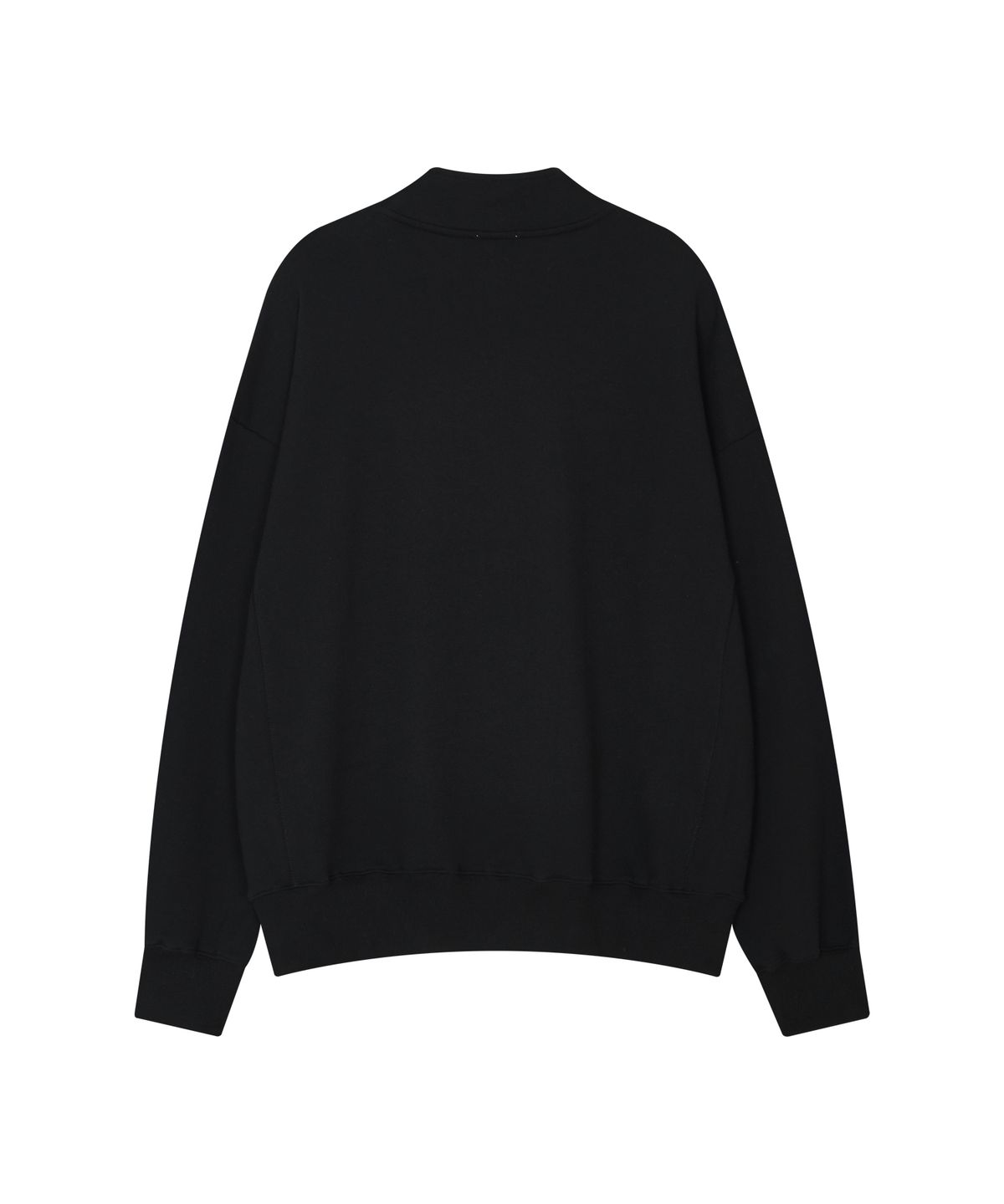 피알씨에스에스(PRCSS) Sporty Half Zip-up - Black