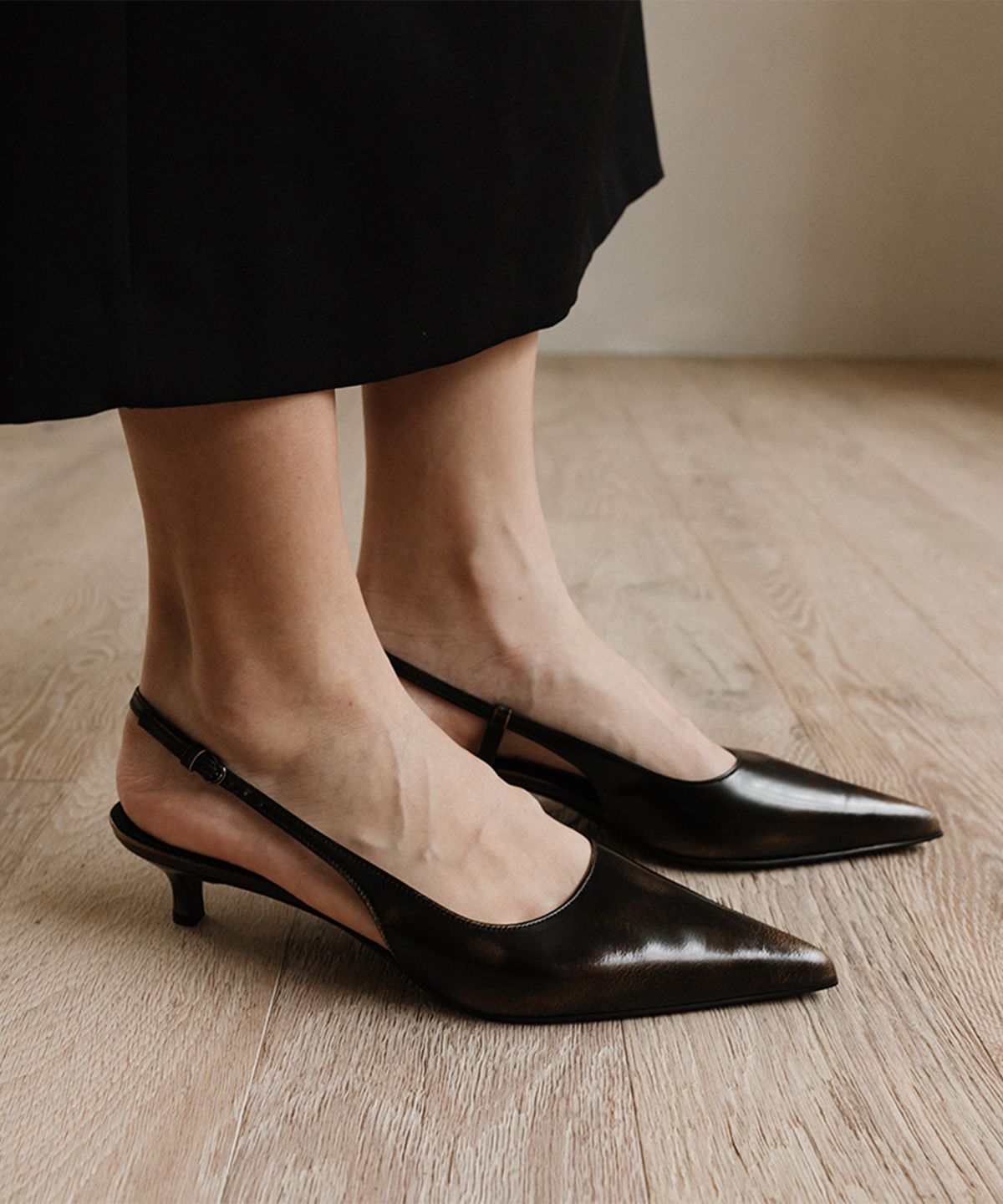 키에레이(CHIELEI) SLEEK SLINGBACK[C5F01]