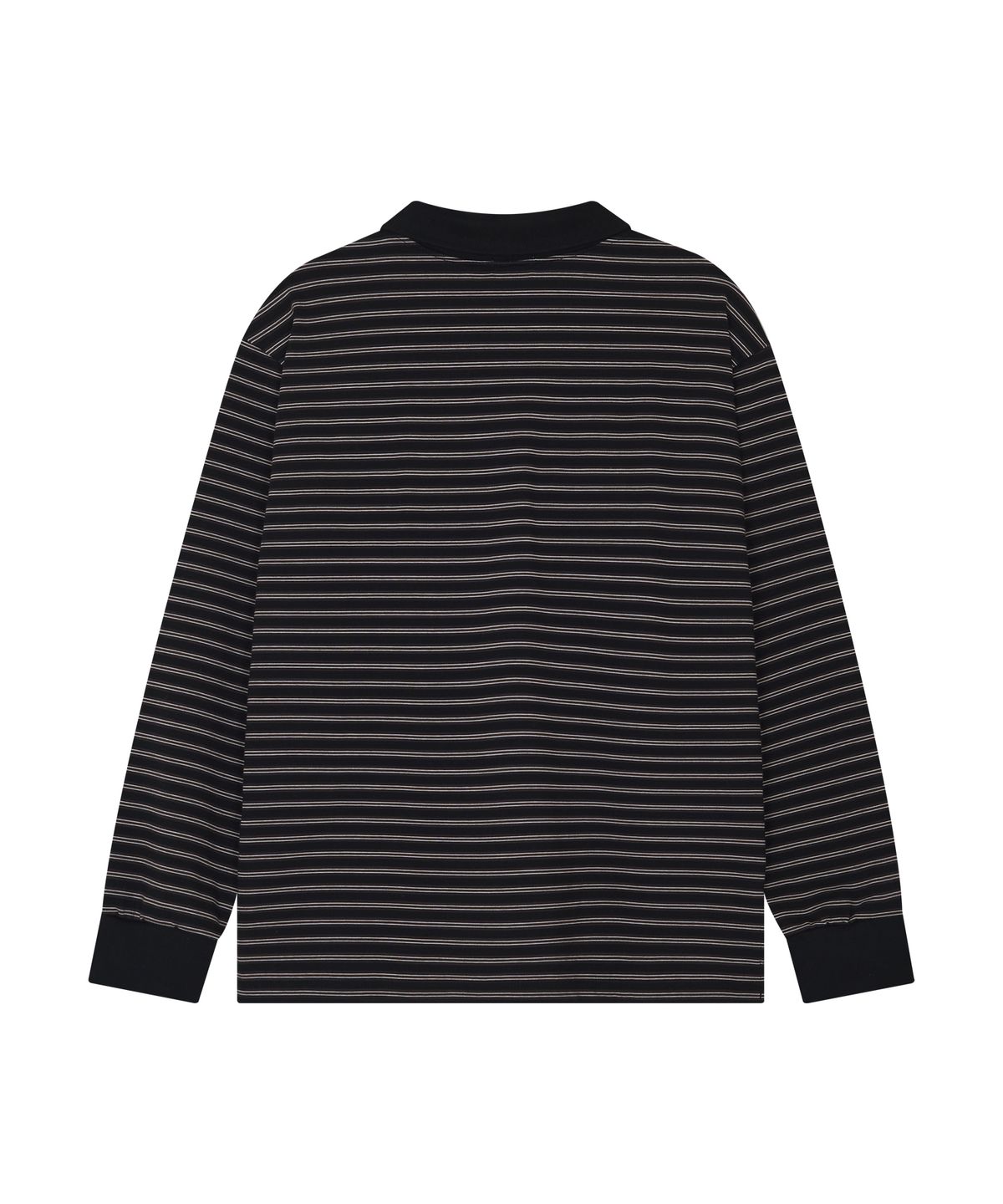 프로세스(PROCESS) Stripe PK Shirt - Black