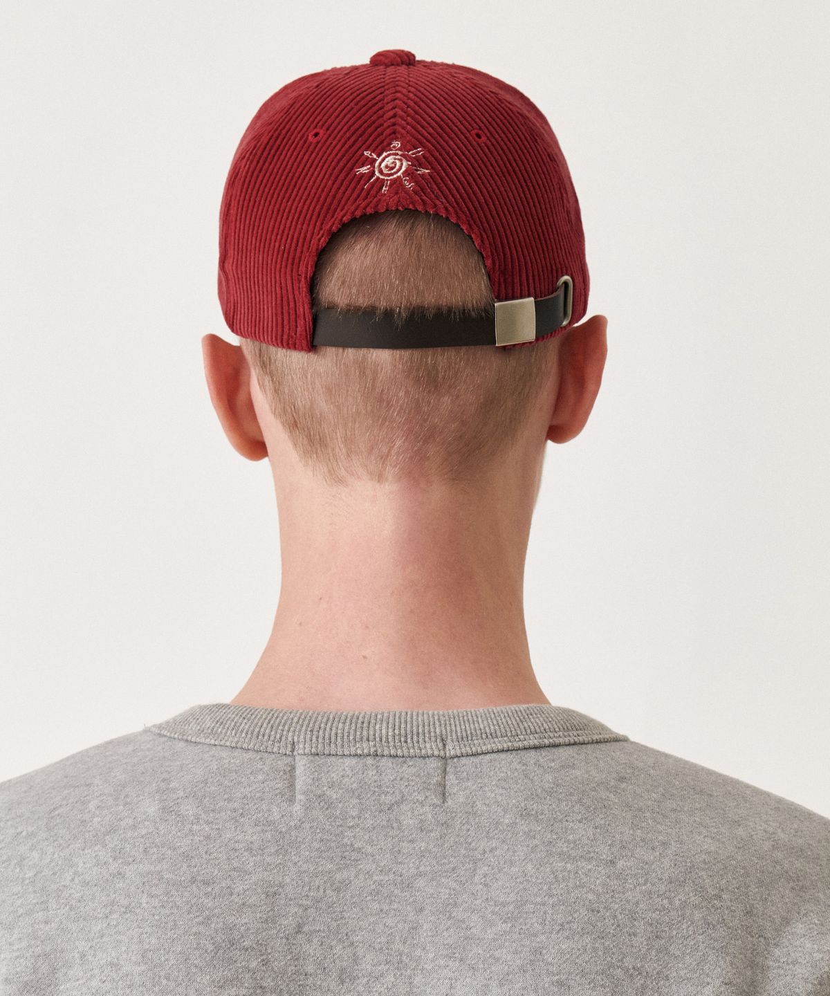 골든선샤인(GOLDEN SUNSHINE) Corduroy G-logo 5p cap_Red