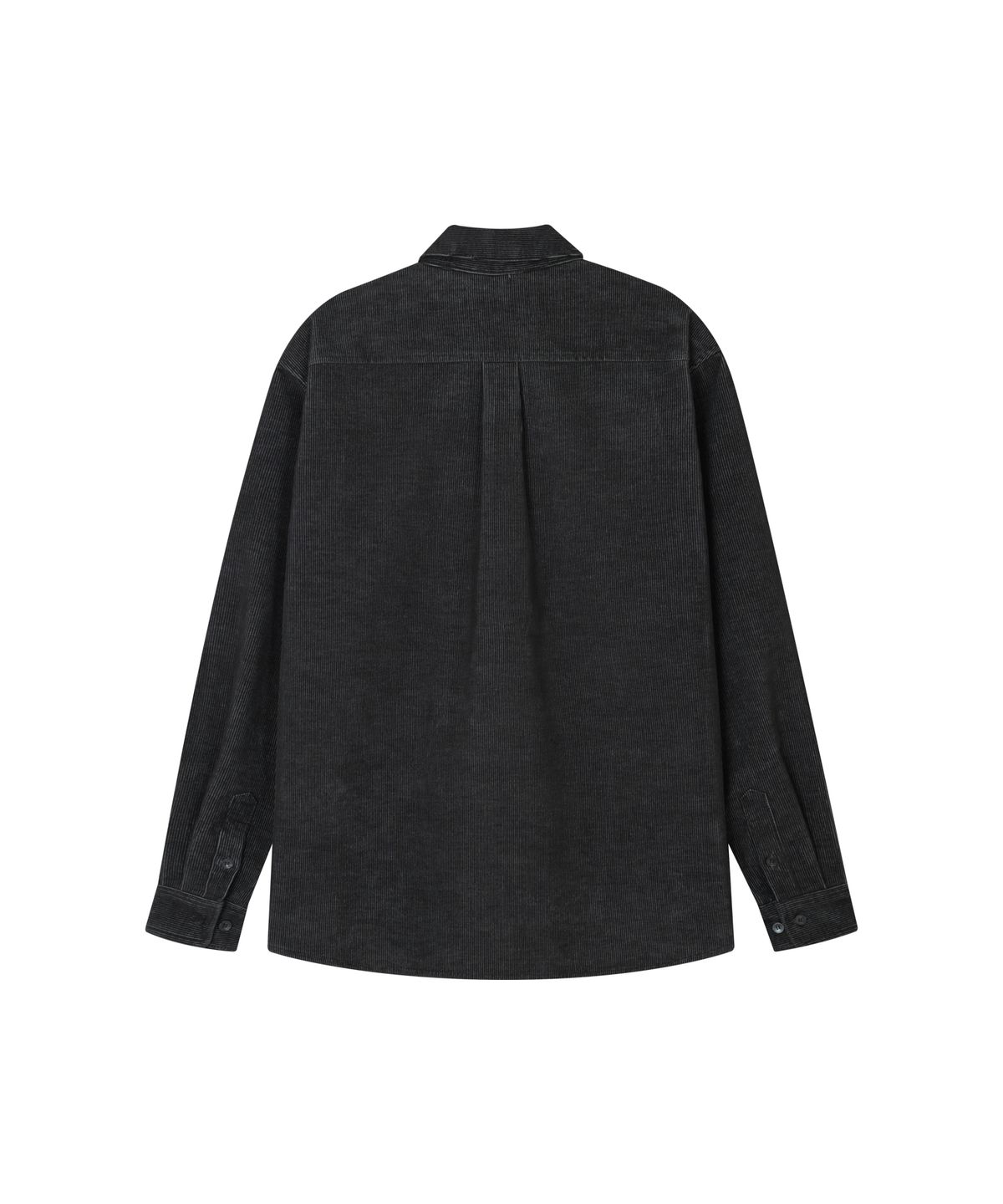 피알씨에스에스(PRCSS) Denim Corduroy Shirt - Charcoal