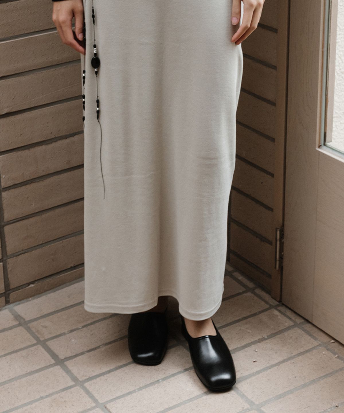 키에레이(CHIELEI) MONK MULE [C5F03 BK]