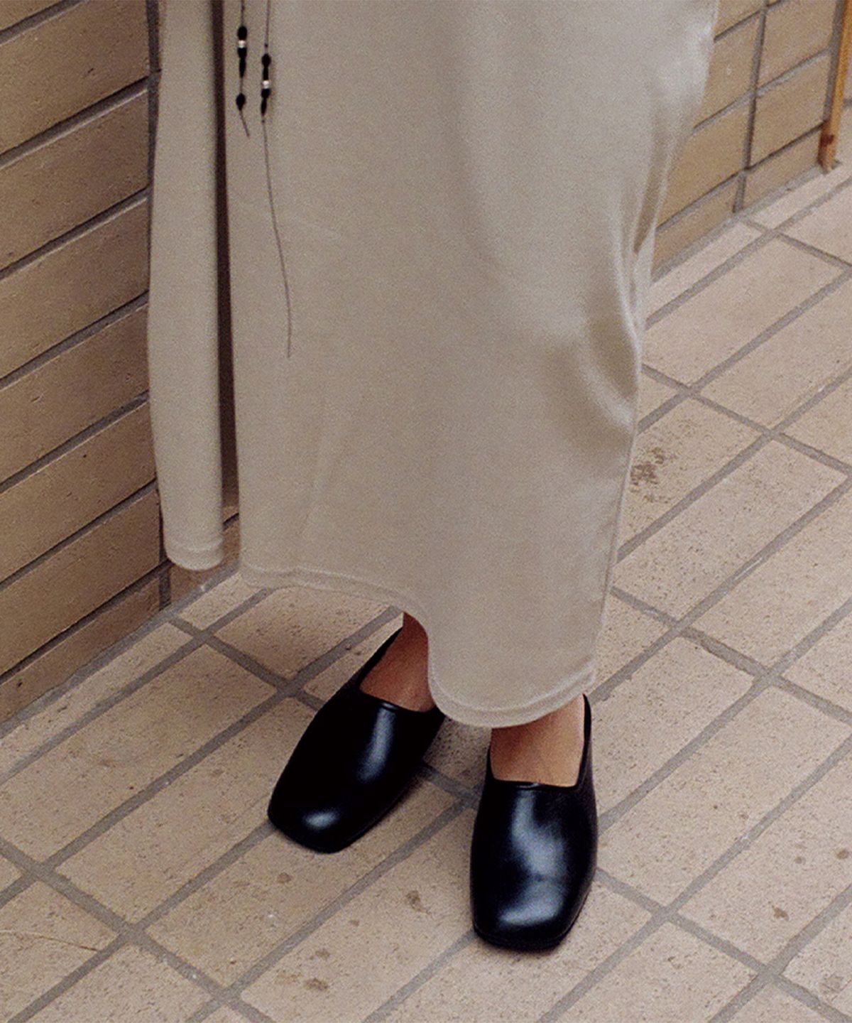 키에레이(CHIELEI) MONK MULE [C5F03 BK]