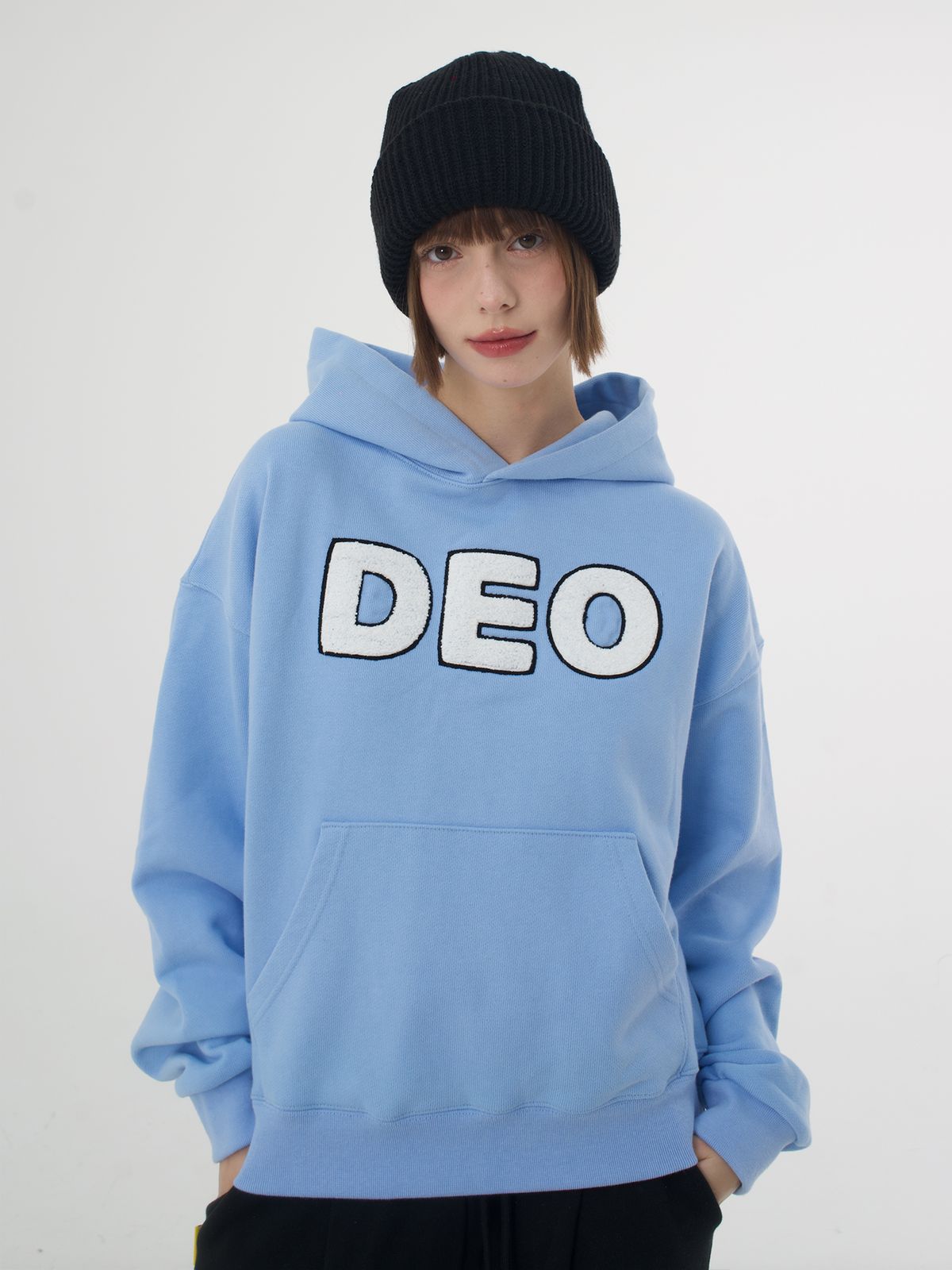 데오스테이트(DEOSTATE) 데오 후디 베이비 블루 우먼
