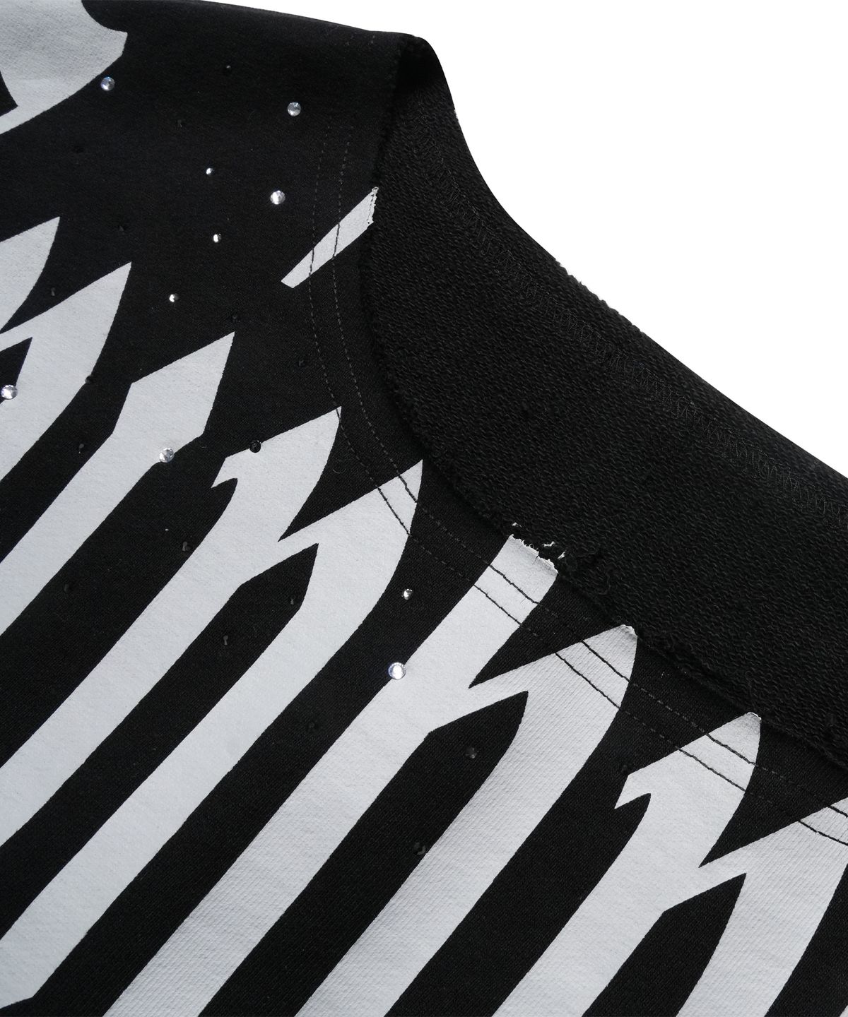 도프셉(DOFFSEPT) Epi Boat Neck Sweatshirt in Black