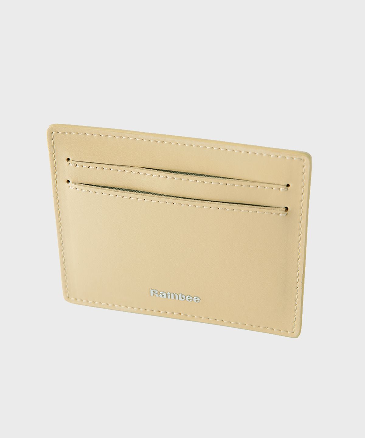 레인비(RAINBEE) Occo Edge Card Wallet_ BEIGE