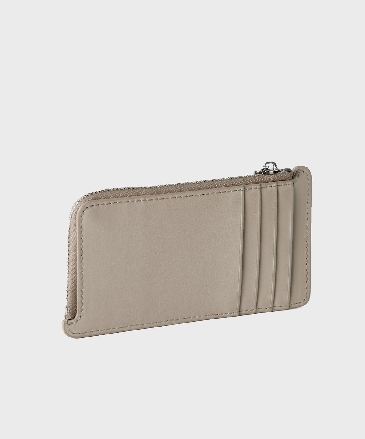 레인비(RAINBEE) Occo Zip Coin Card Wallet_ ASH BROWN