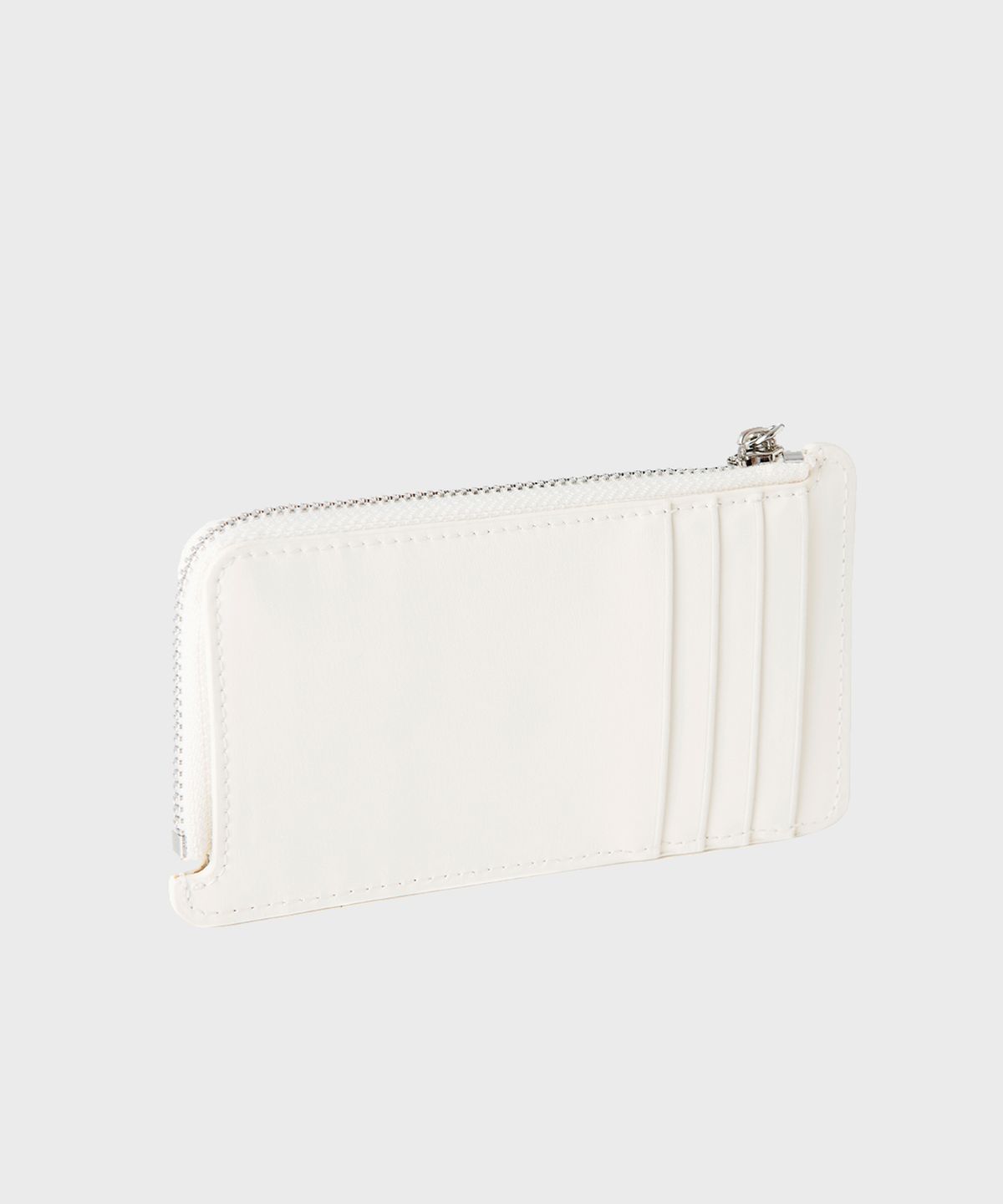 레인비(RAINBEE) Occo Zip Coin Card Wallet_ IVORY