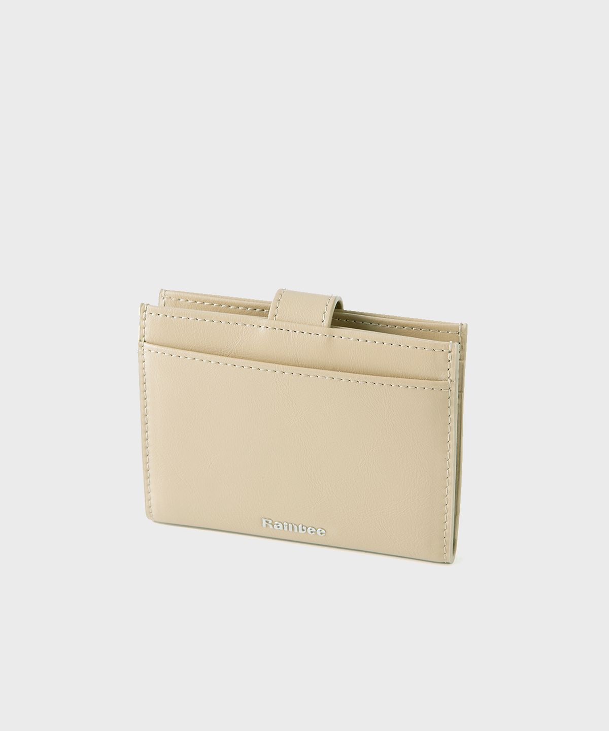 레인비(RAINBEE) Occo Snap Flap Wallet_ BEIGE