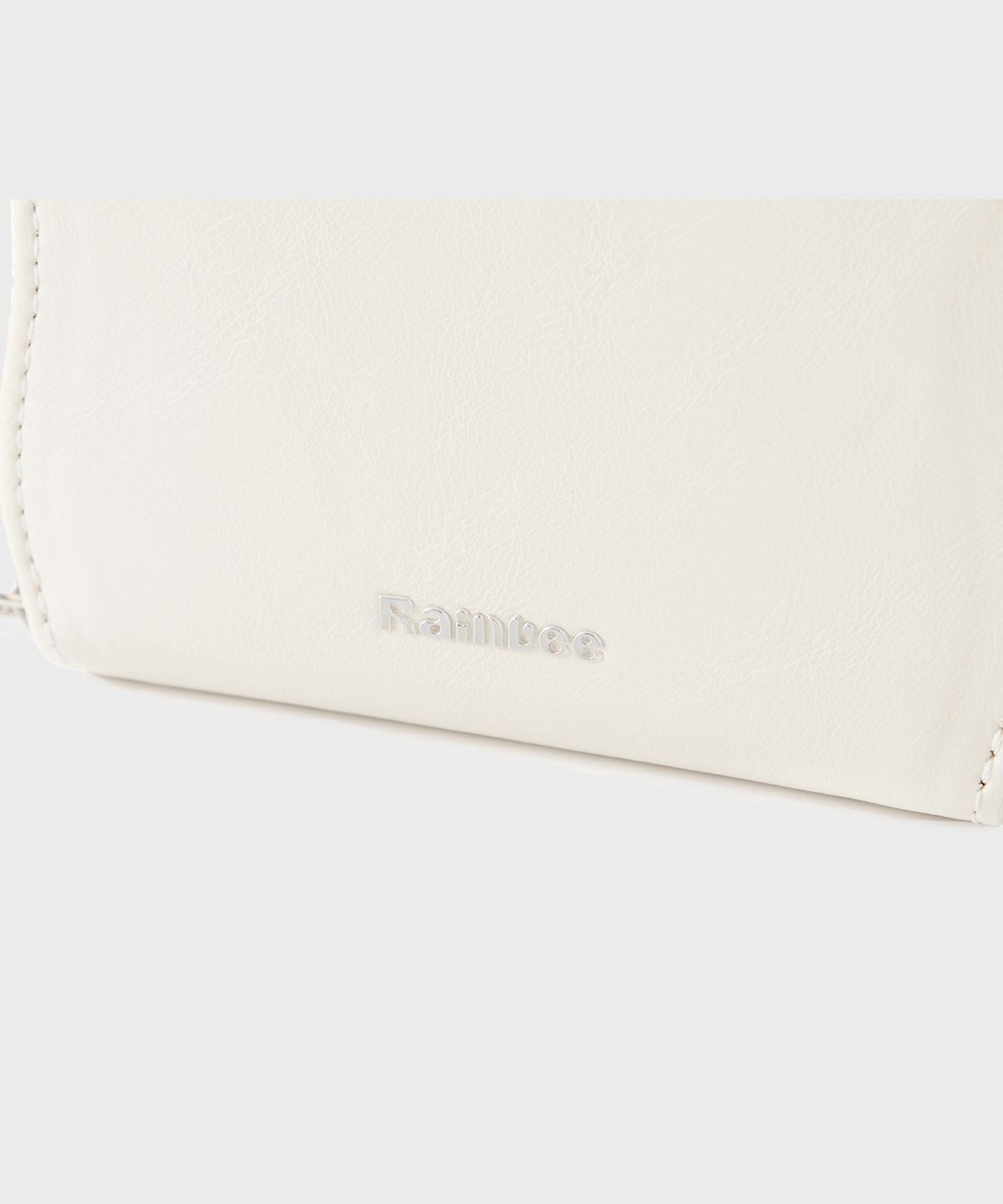 레인비(RAINBEE) Occo Wave Zip Wallet_ IVORY