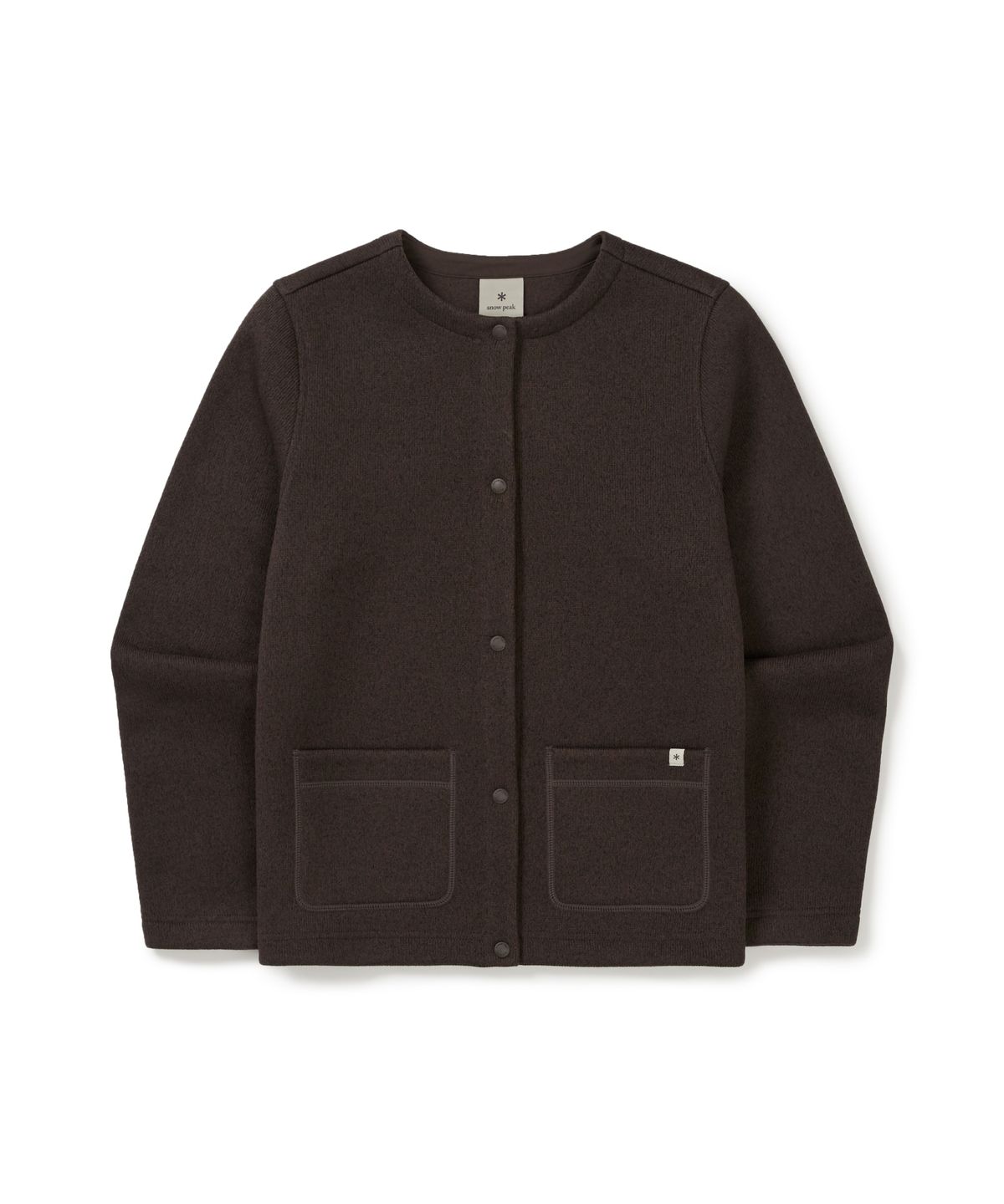 스노우피크 어패럴(SNOWPEAK APPAREL) 니트 여성 가디건 (S25WWFFJ77) Brown