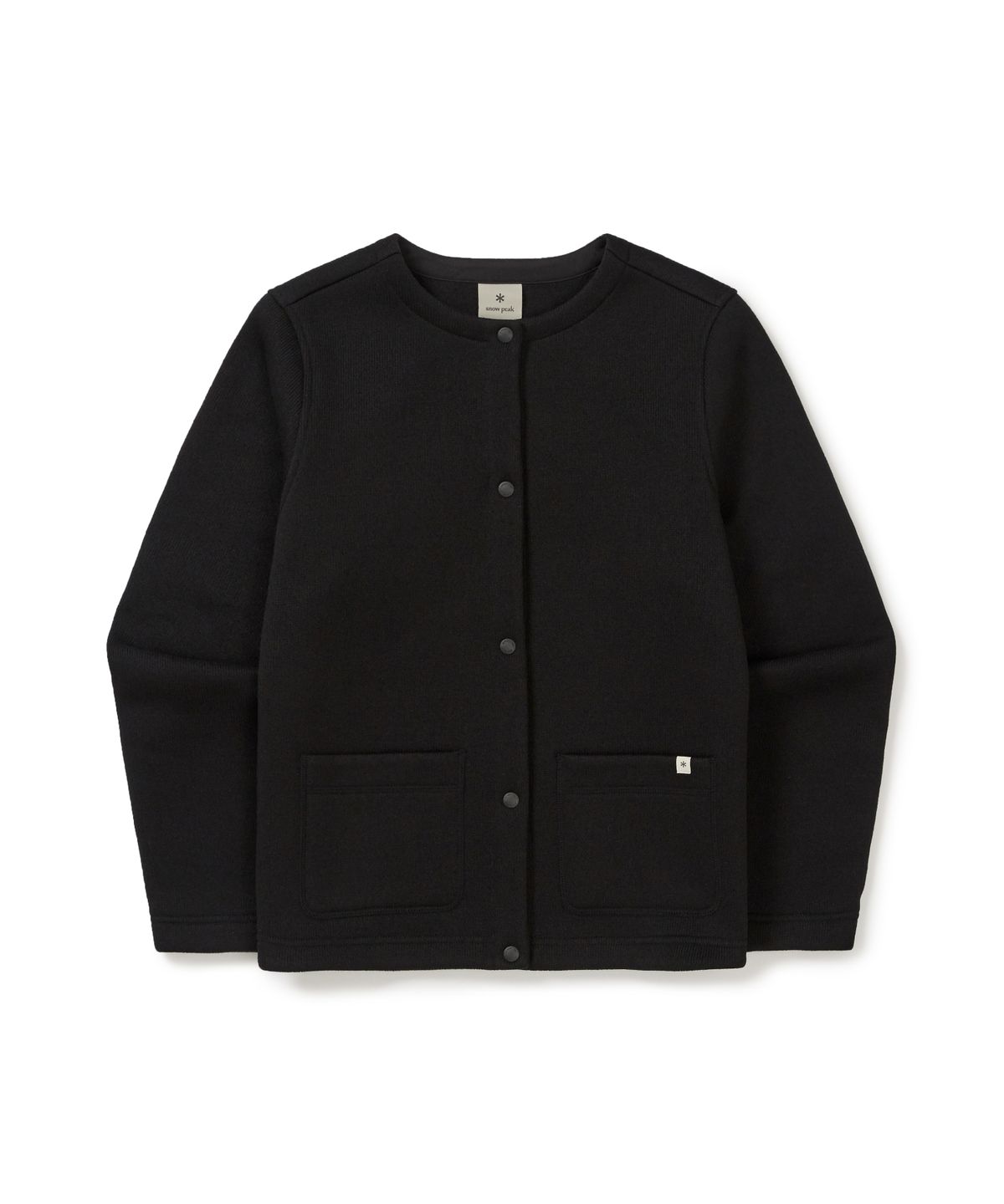 스노우피크 어패럴(SNOWPEAK APPAREL) 니트 여성 가디건 (S25WWFFJ77) Black