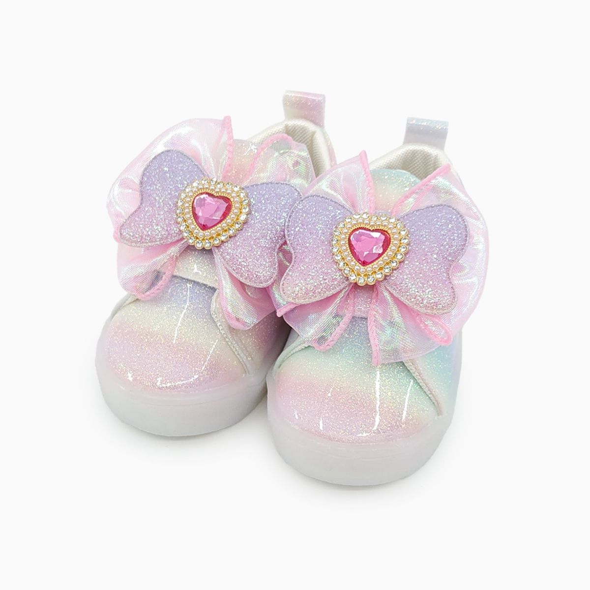 베이비솔(BABYSOLE) 러브엔젤 LED 운동화