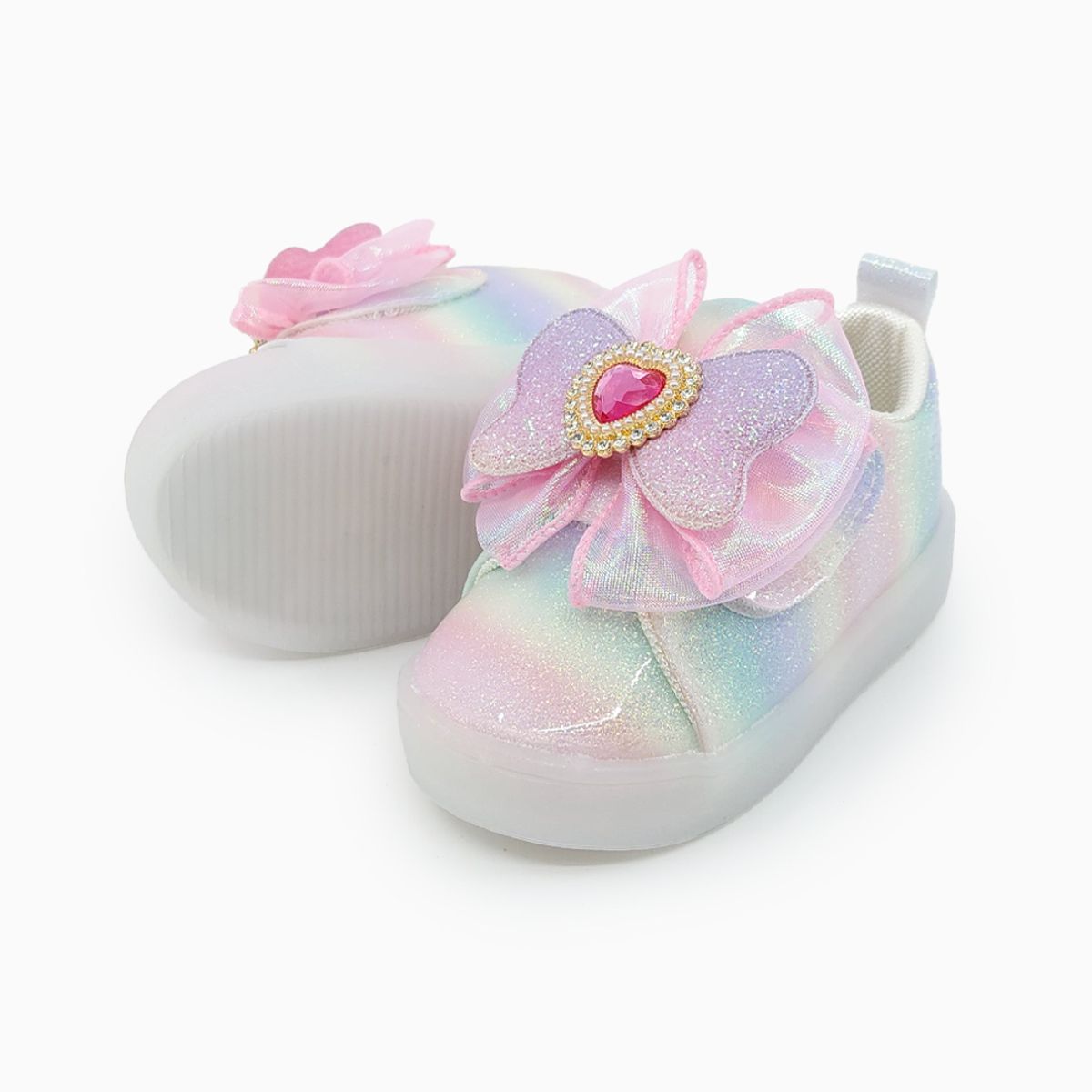 베이비솔(BABYSOLE) 러브엔젤 LED 운동화