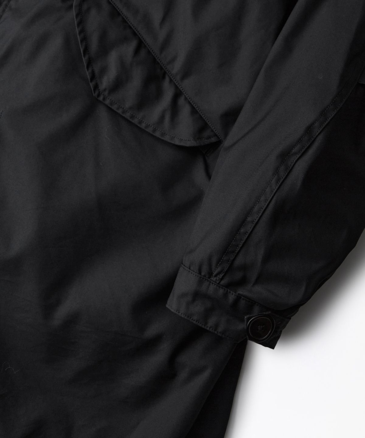 아웃스탠딩(OUTSTANDING) M-65 FISHTAIL PARKA_BLACK