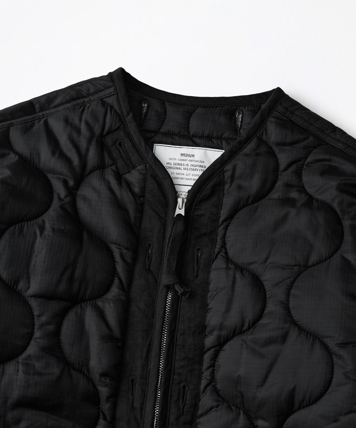 아웃스탠딩(OUTSTANDING) M-65 FISHTAIL PARKA_BLACK