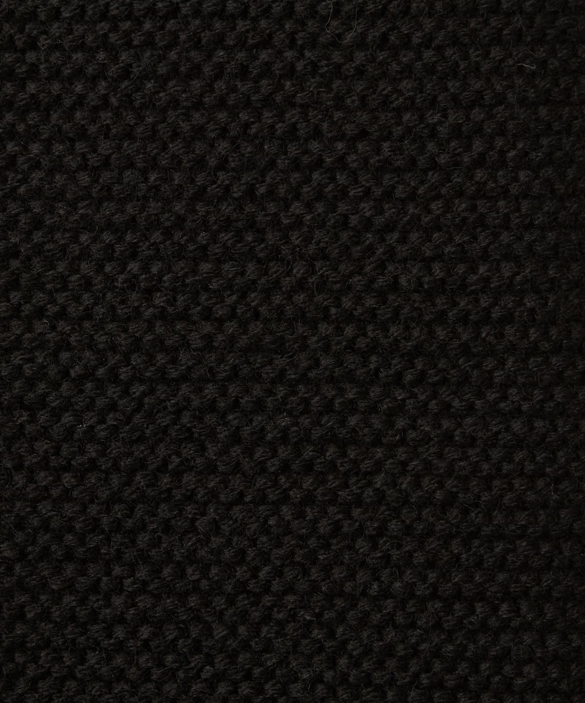 아웃스탠딩(OUTSTANDING) MILITARY KNIT MUFFLER_BLACK