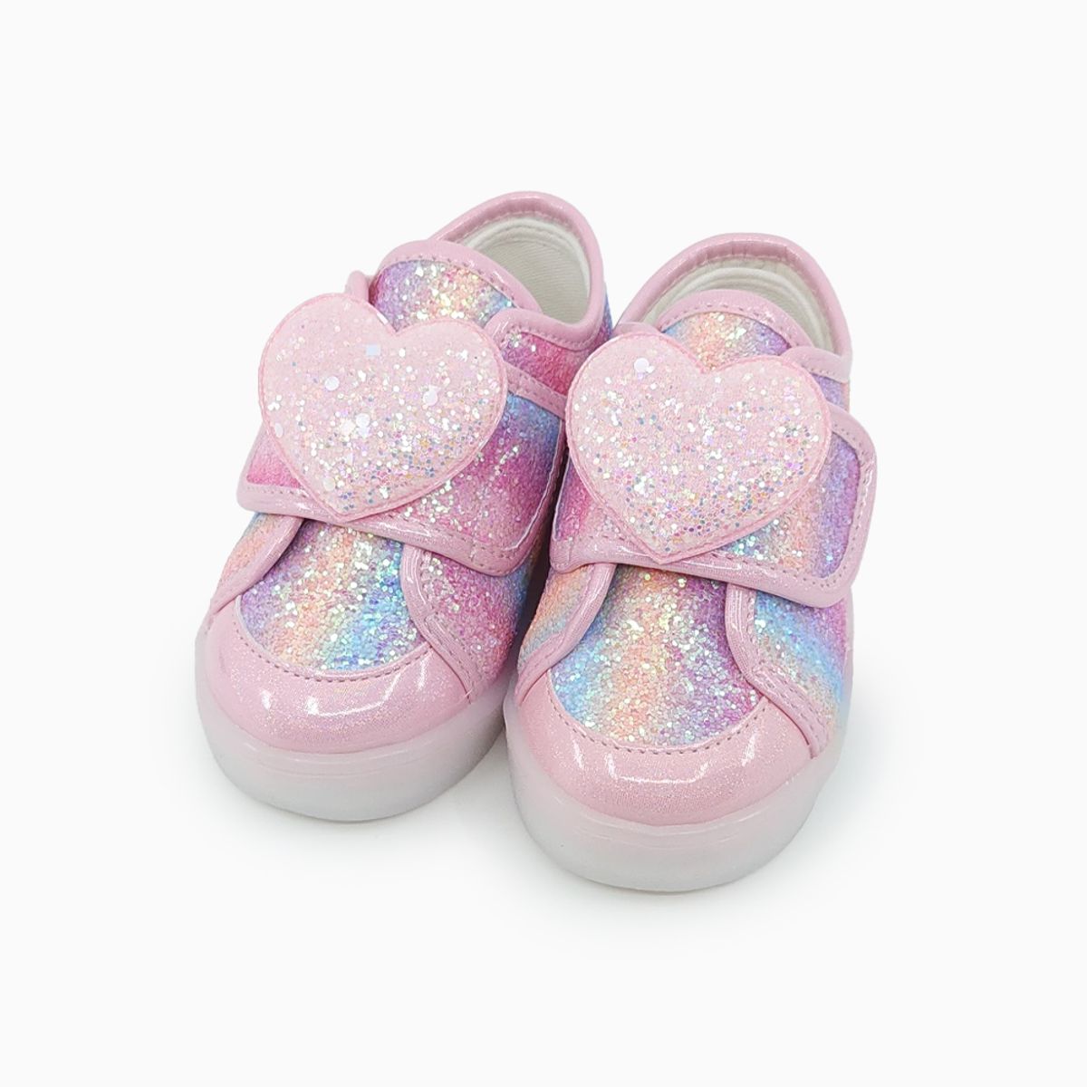 베이비솔(BABYSOLE) 클로이하트 LED 운동화