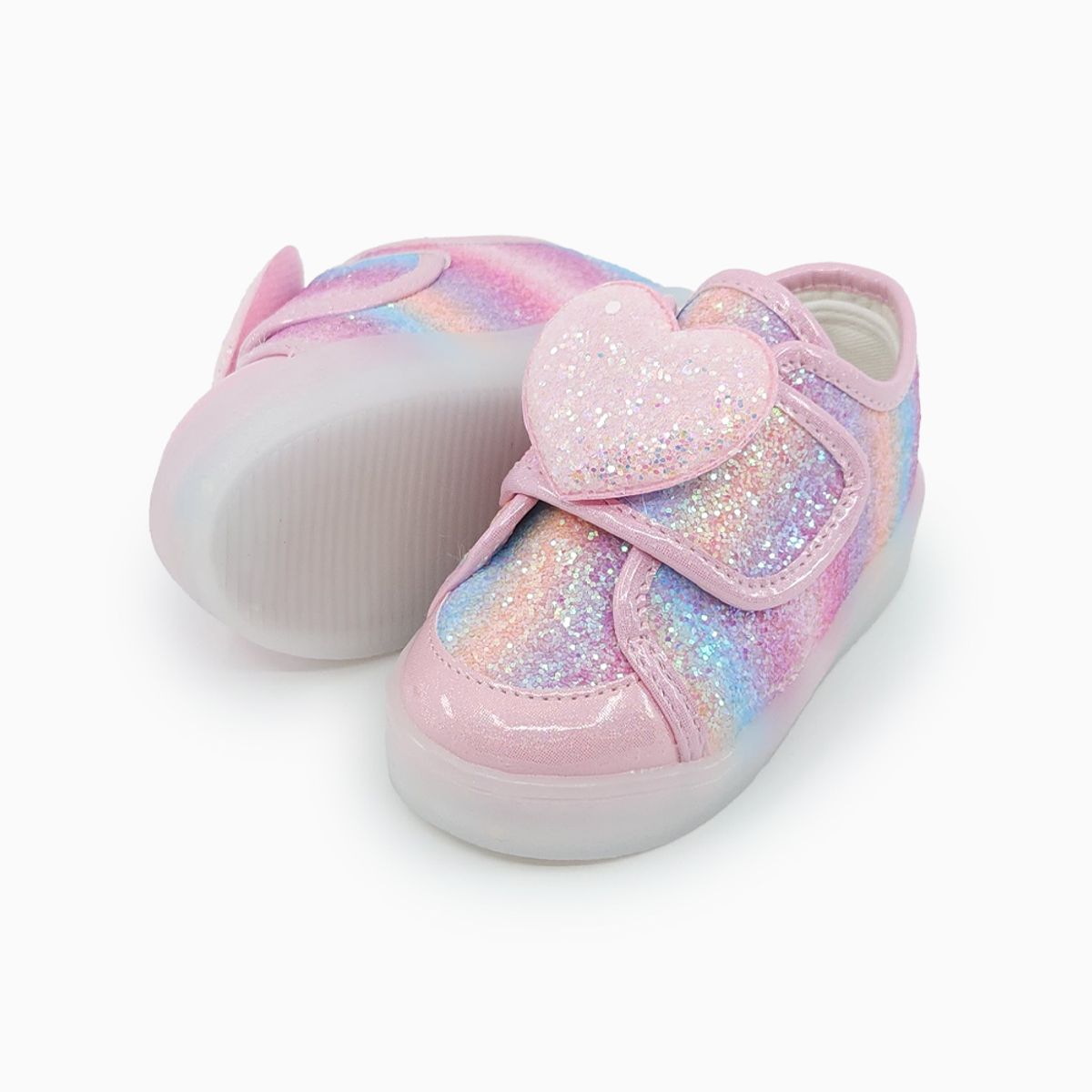 베이비솔(BABYSOLE) 클로이하트 LED 운동화