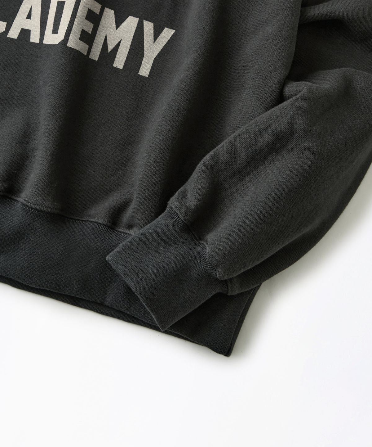 아웃스탠딩(OUTSTANDING) MIL SERIES SWEAT(AIR FORCE)_CHARCOAL